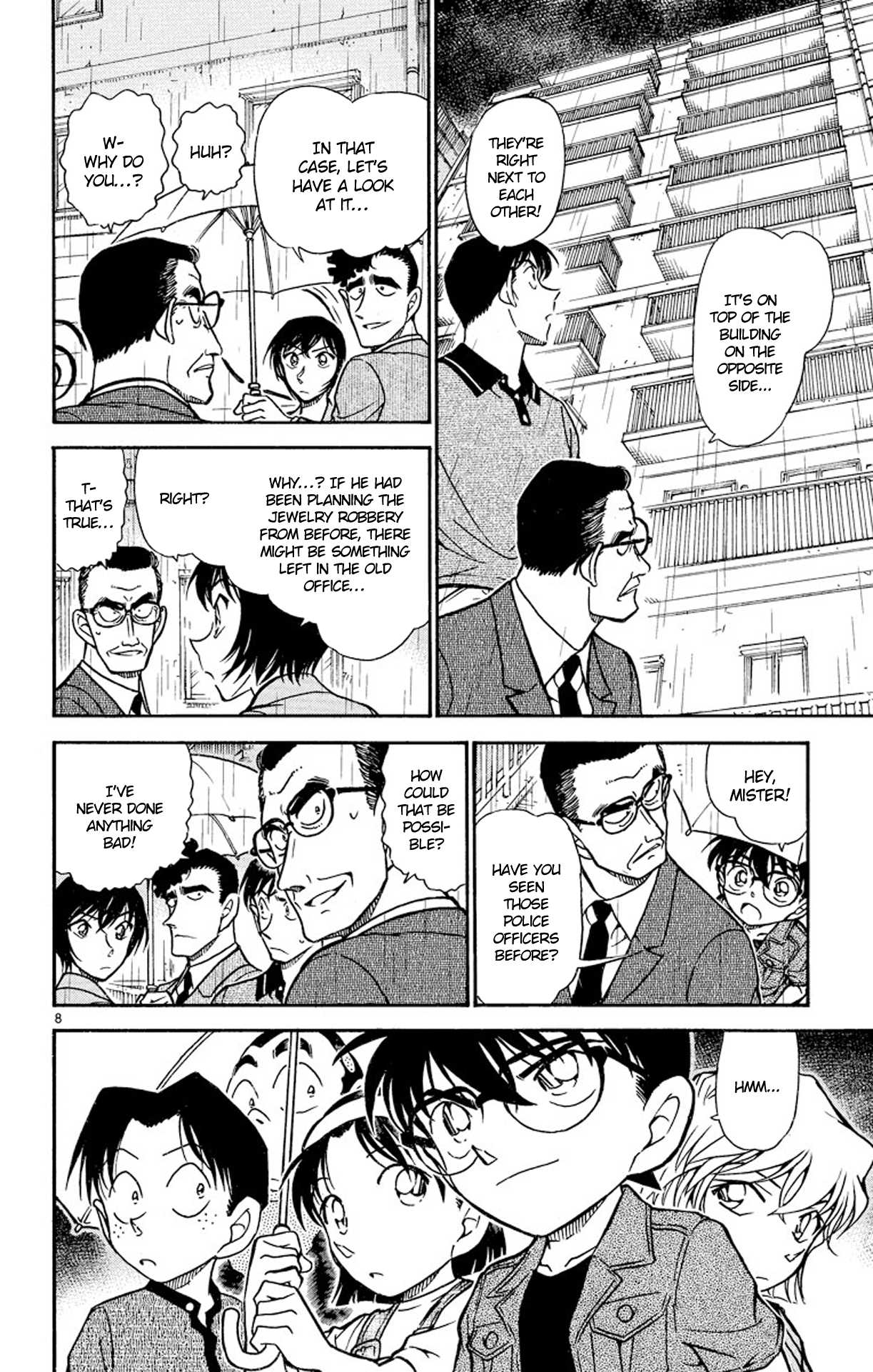 Detective Conan Chapter 485 page 9 - Chapter 485: From Suicide to Murder
