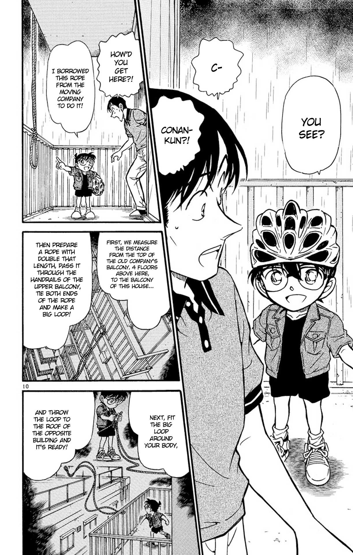 Detective Conan Chapter 486 page 11 - Chapter 486: From the Sky to the Earth
