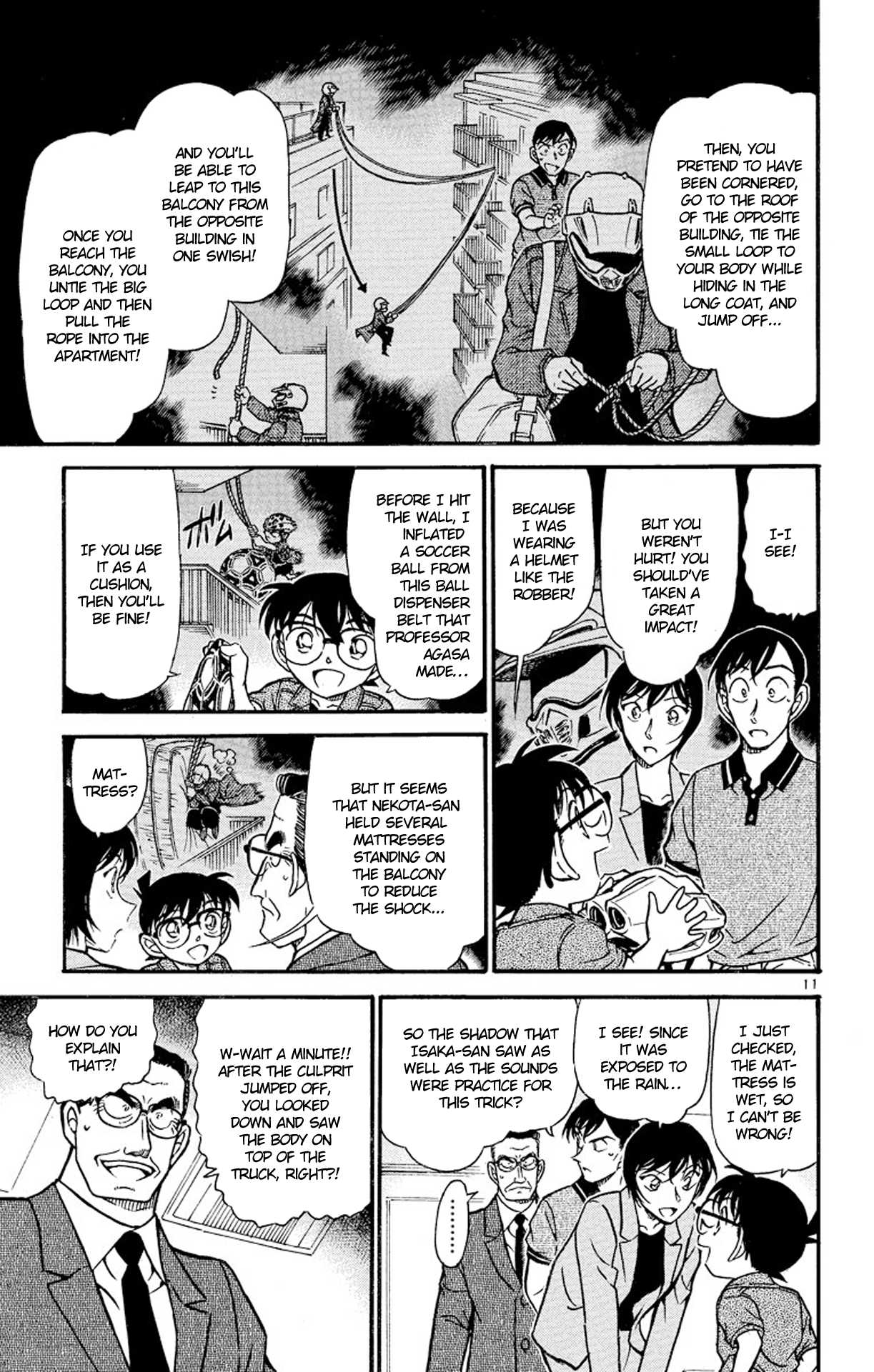 Detective Conan Chapter 486 page 12 - Chapter 486: From the Sky to the Earth