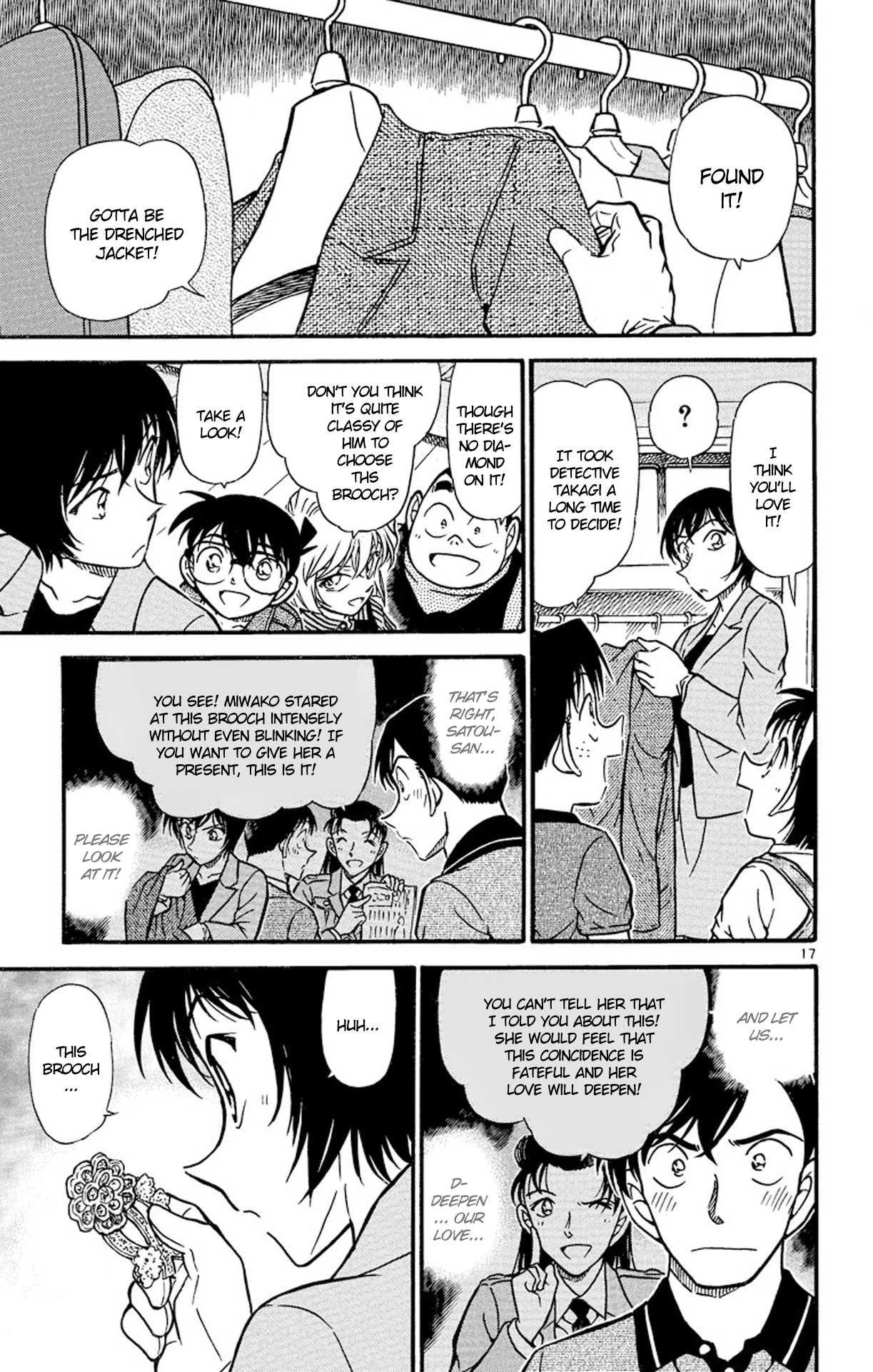 Detective Conan Chapter 486 page 18 - Chapter 486: From the Sky to the Earth