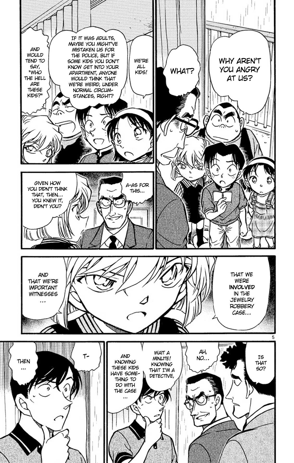 Detective Conan Chapter 486 page 6 - Chapter 486: From the Sky to the Earth