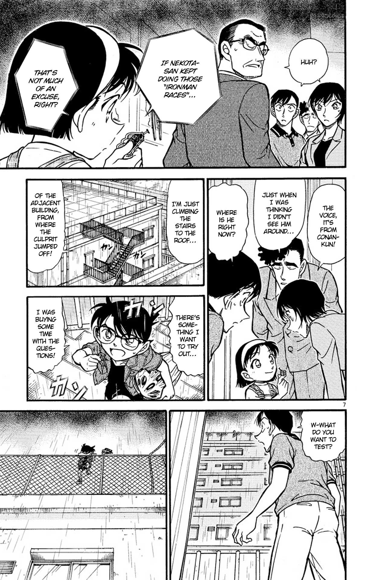 Detective Conan Chapter 486 page 8 - Chapter 486: From the Sky to the Earth