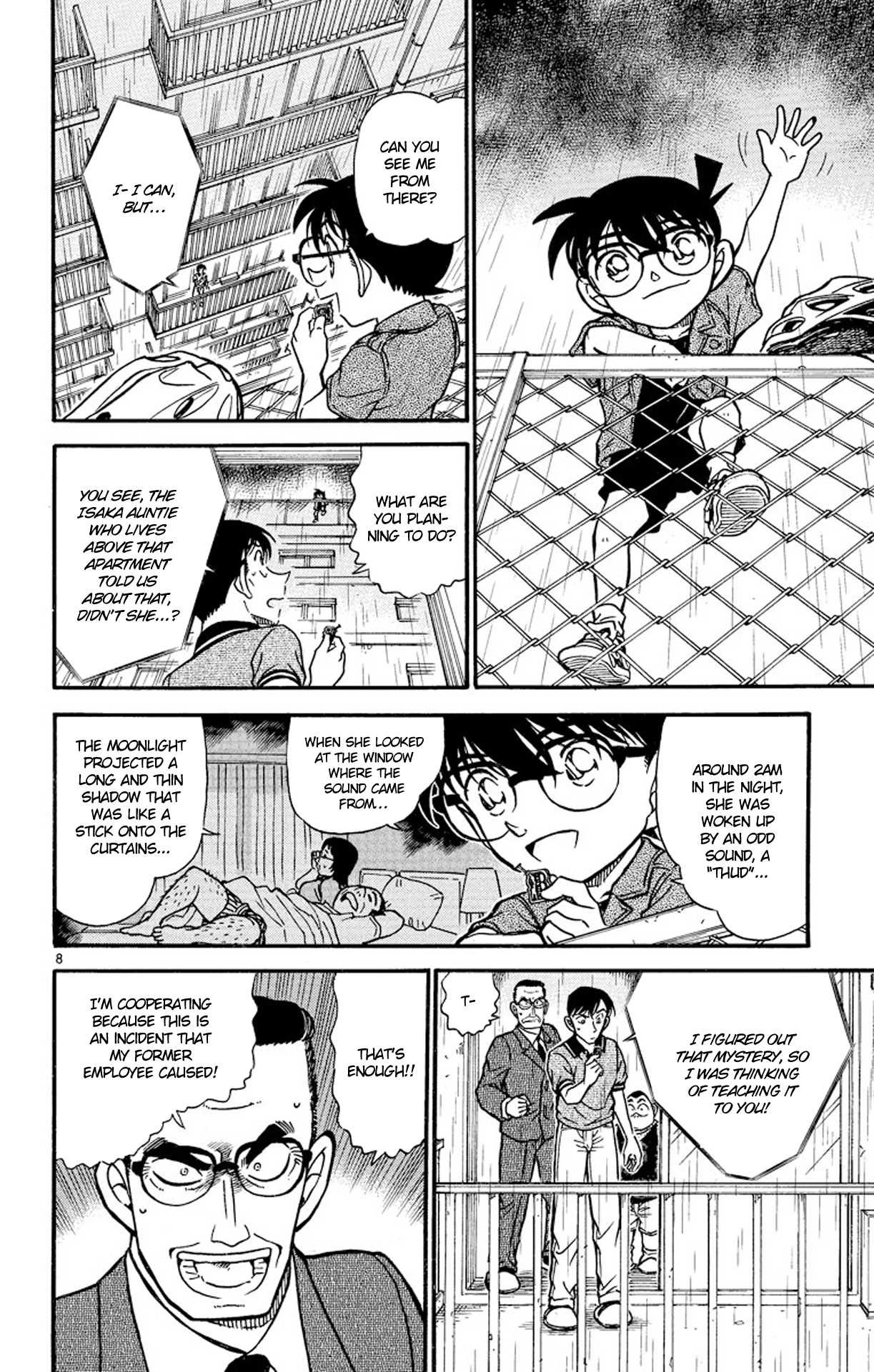 Detective Conan Chapter 486 page 9 - Chapter 486: From the Sky to the Earth