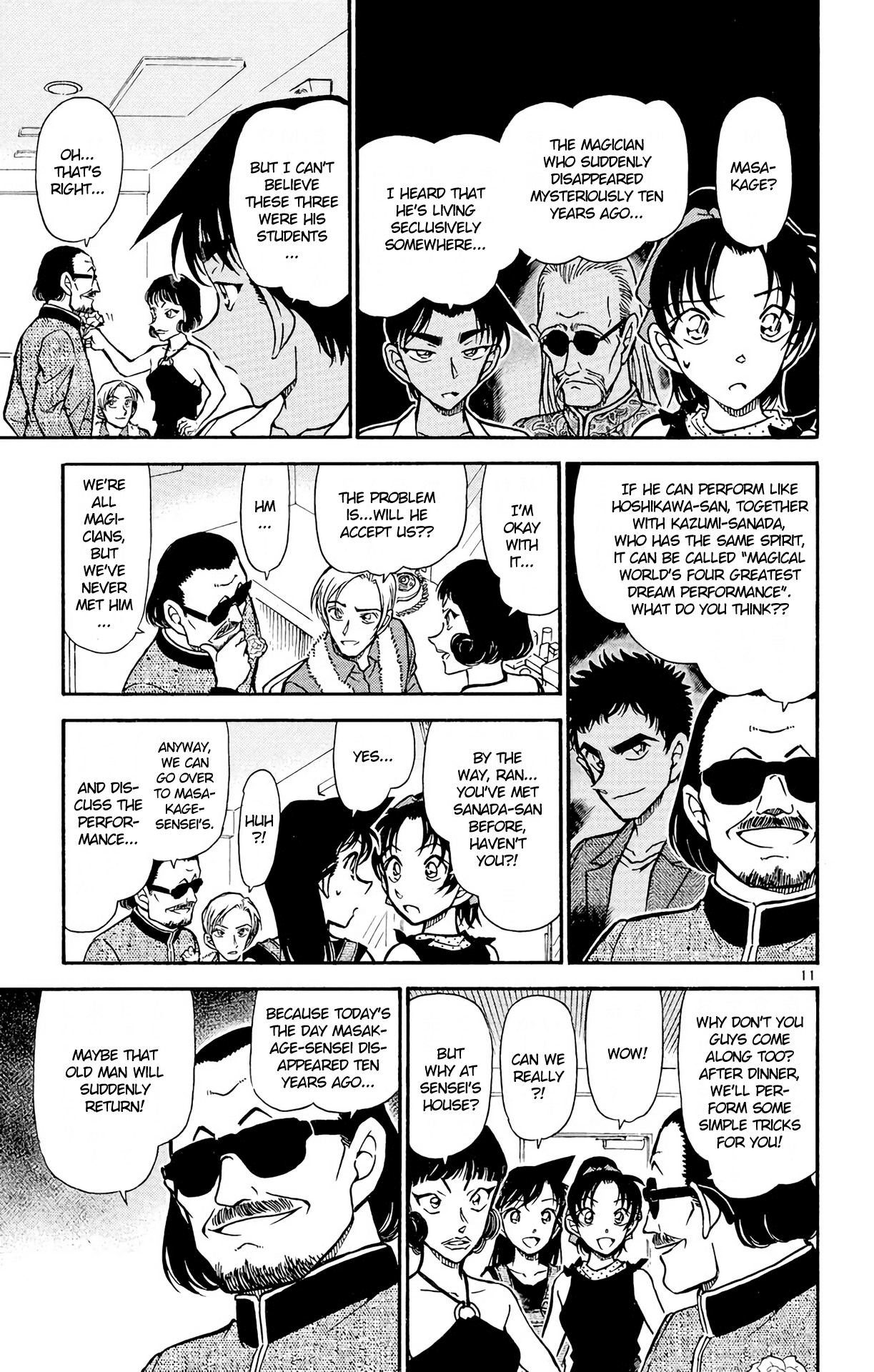 Detective Conan Chapter 487 page 12 - Chapter 487: The Appearing Magic