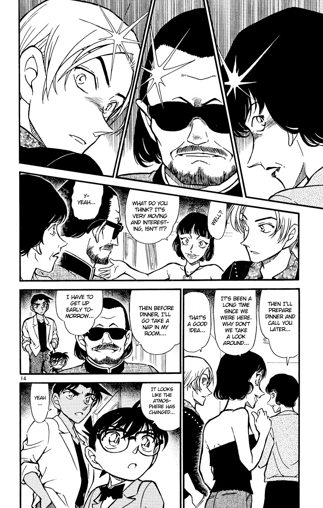 Detective Conan Chapter 487 page 15 - Chapter 487: The Appearing Magic
