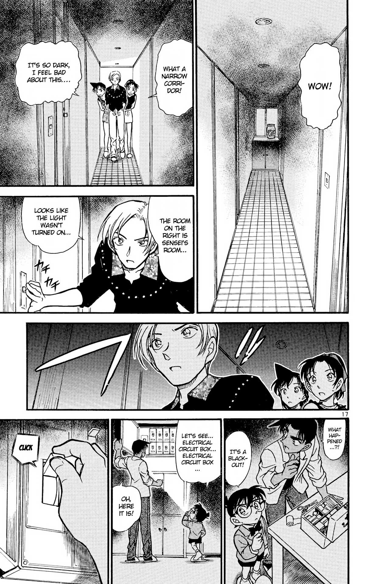 Detective Conan Chapter 487 page 18 - Chapter 487: The Appearing Magic