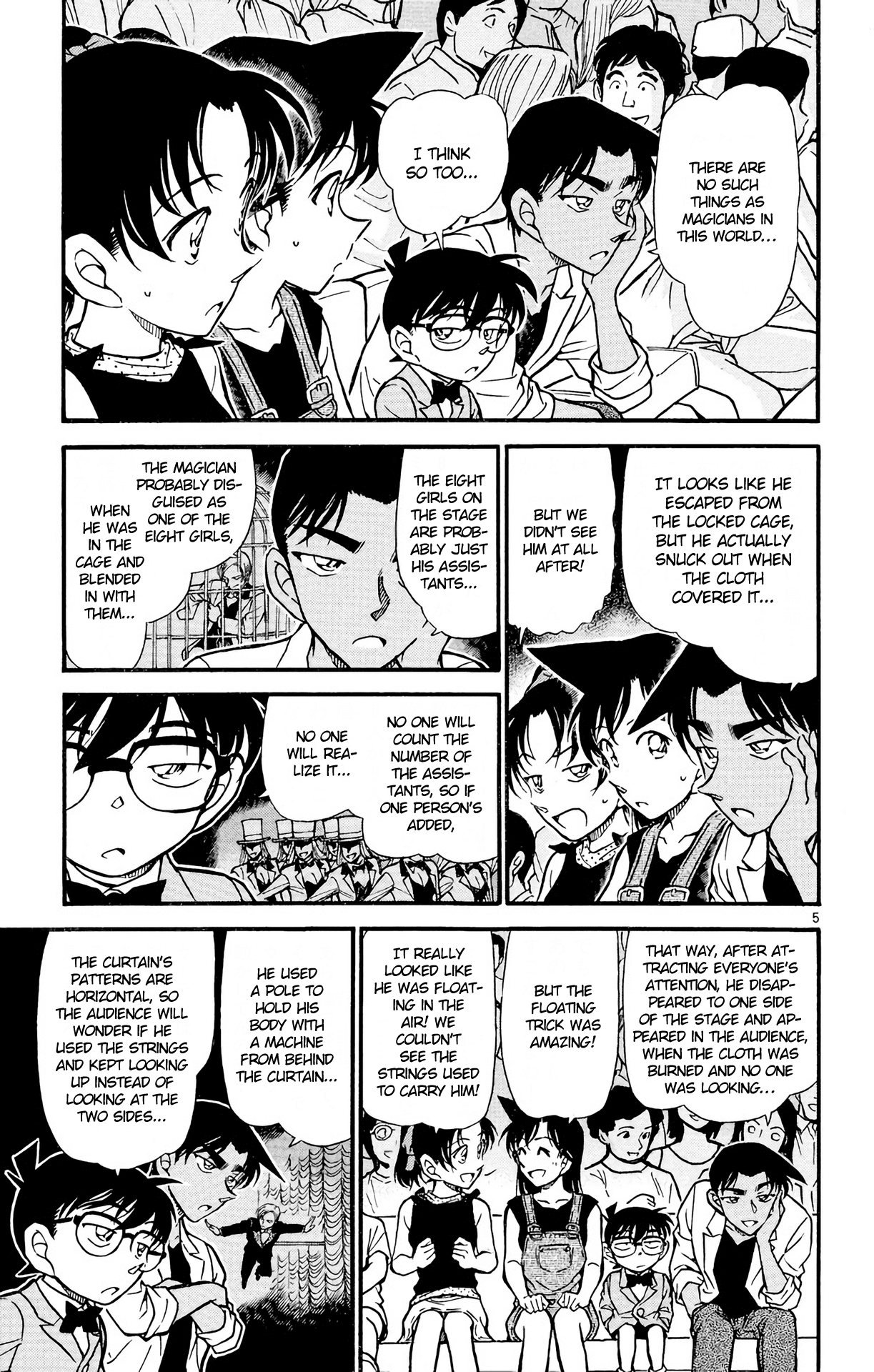 Detective Conan Chapter 487 page 6 - Chapter 487: The Appearing Magic