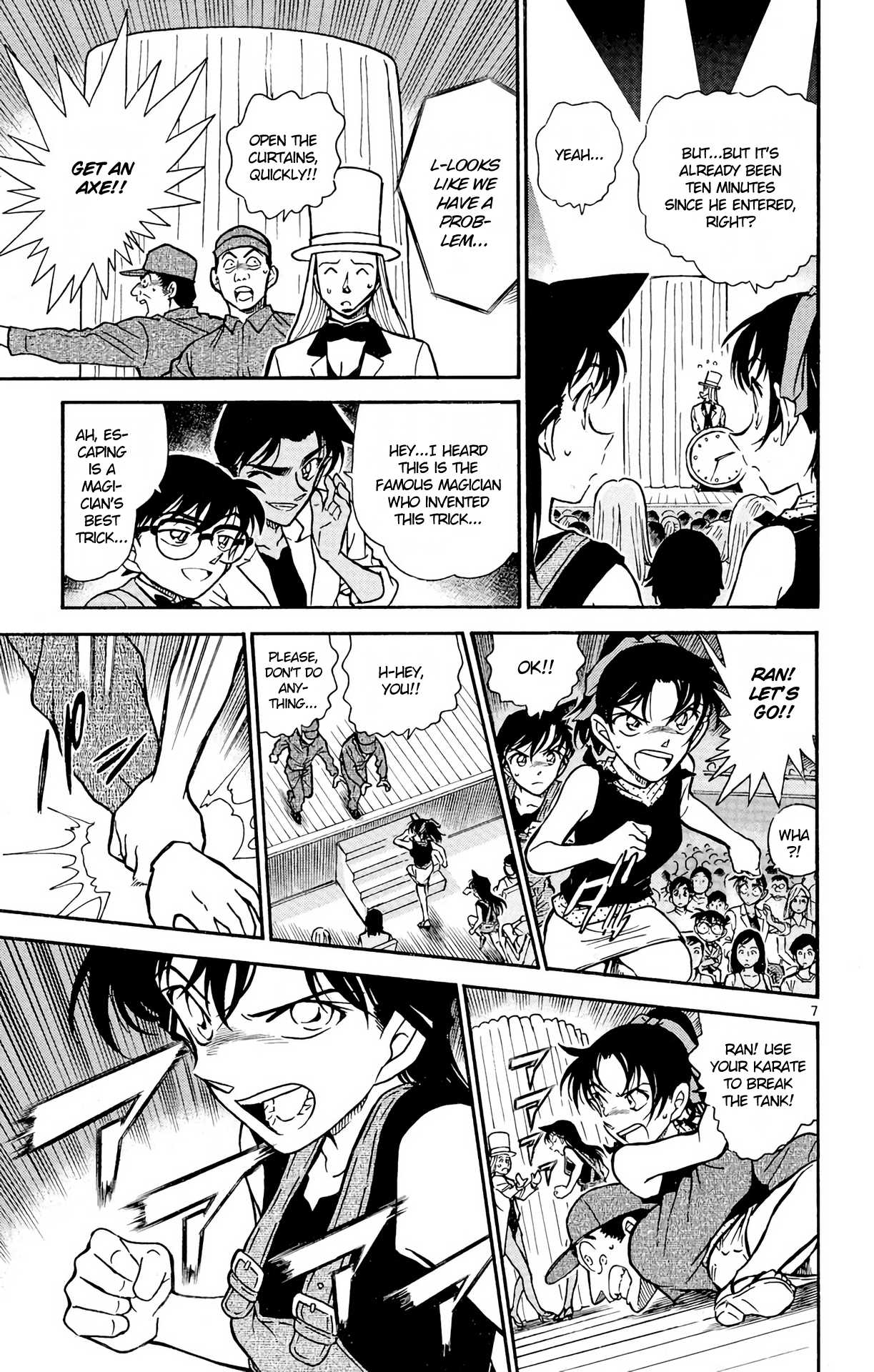 Detective Conan Chapter 487 page 8 - Chapter 487: The Appearing Magic