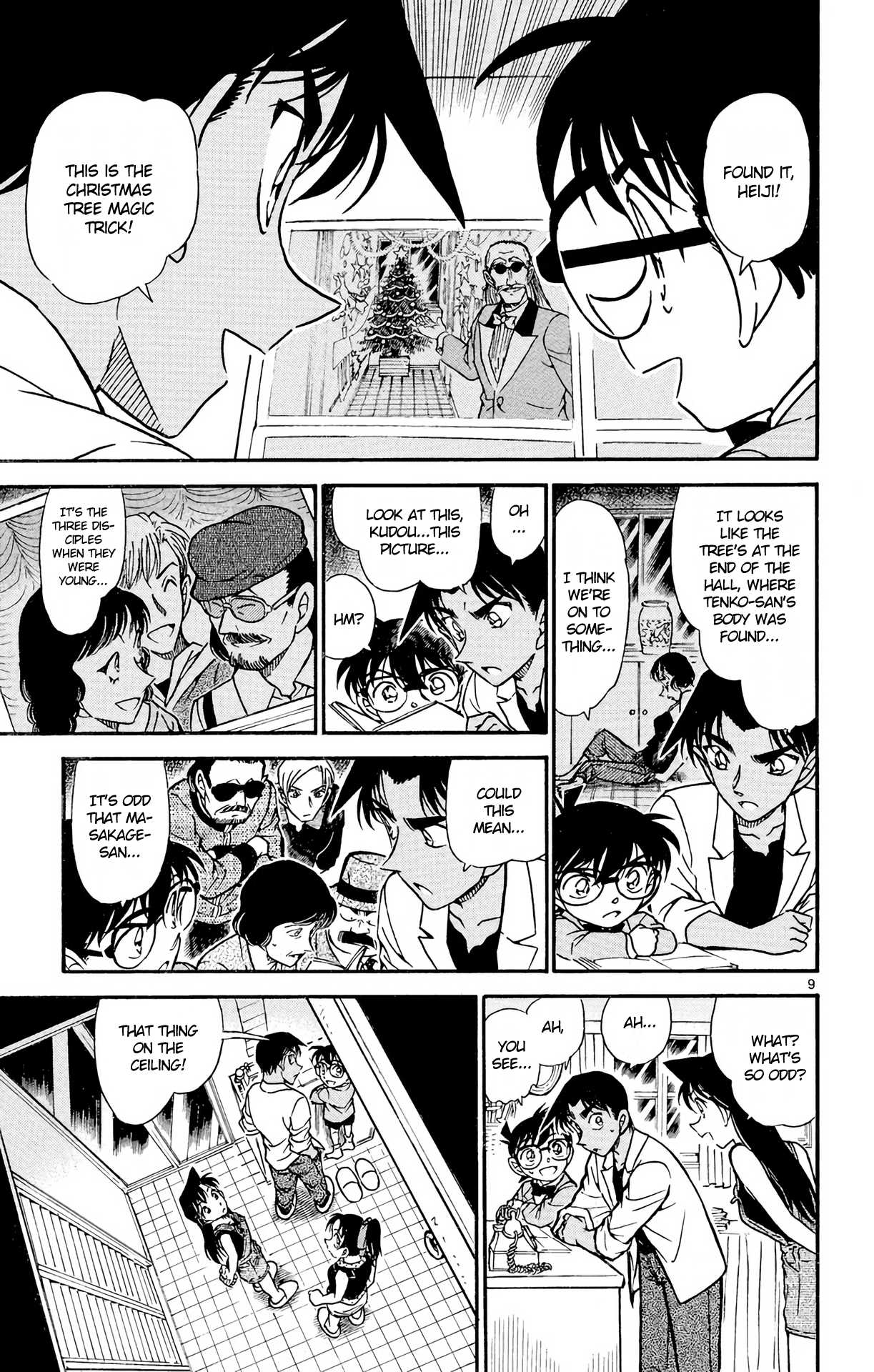 Detective Conan Chapter 489 page 10 - Chapter 489: The Magician's Mansion