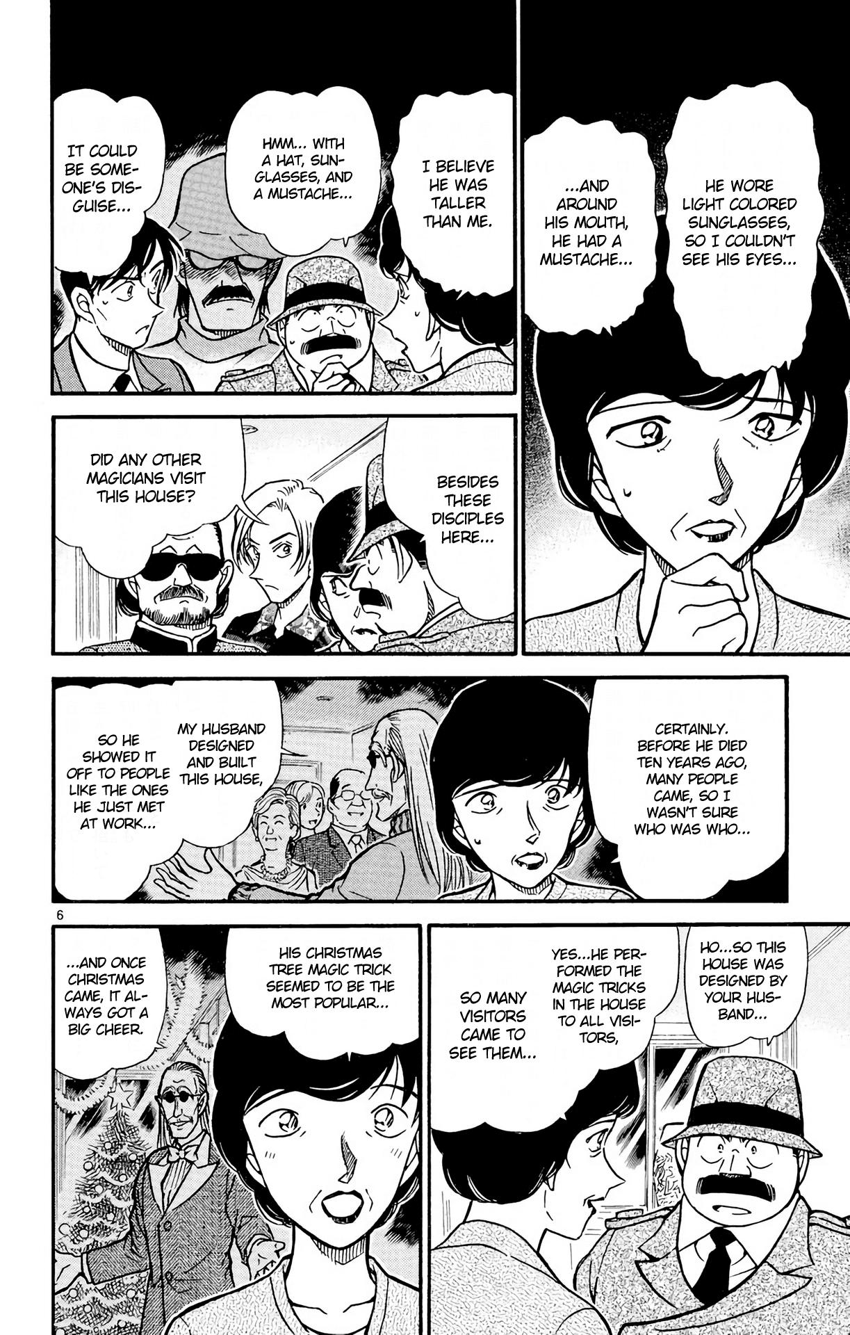 Detective Conan Chapter 489 page 7 - Chapter 489: The Magician's Mansion