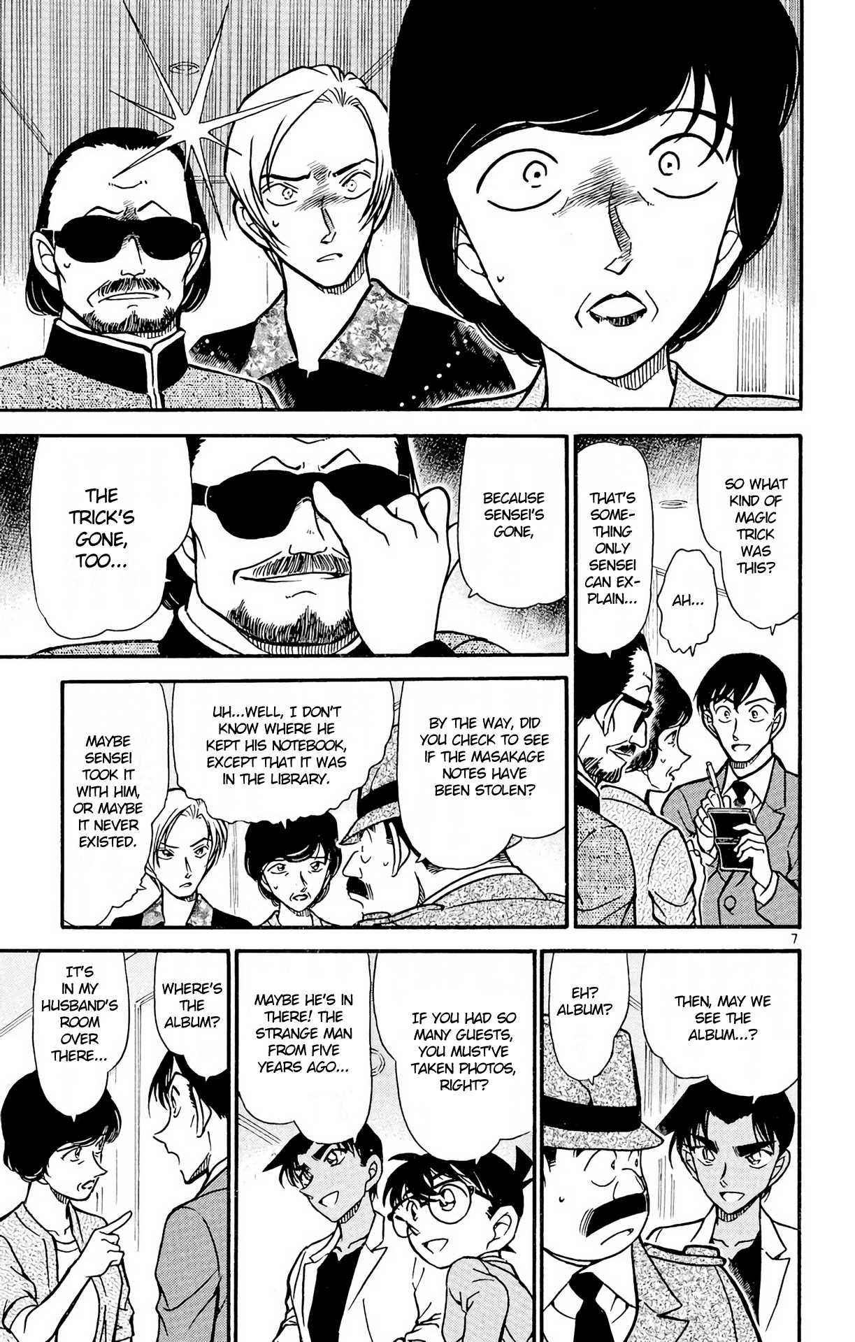 Detective Conan Chapter 489 page 8 - Chapter 489: The Magician's Mansion