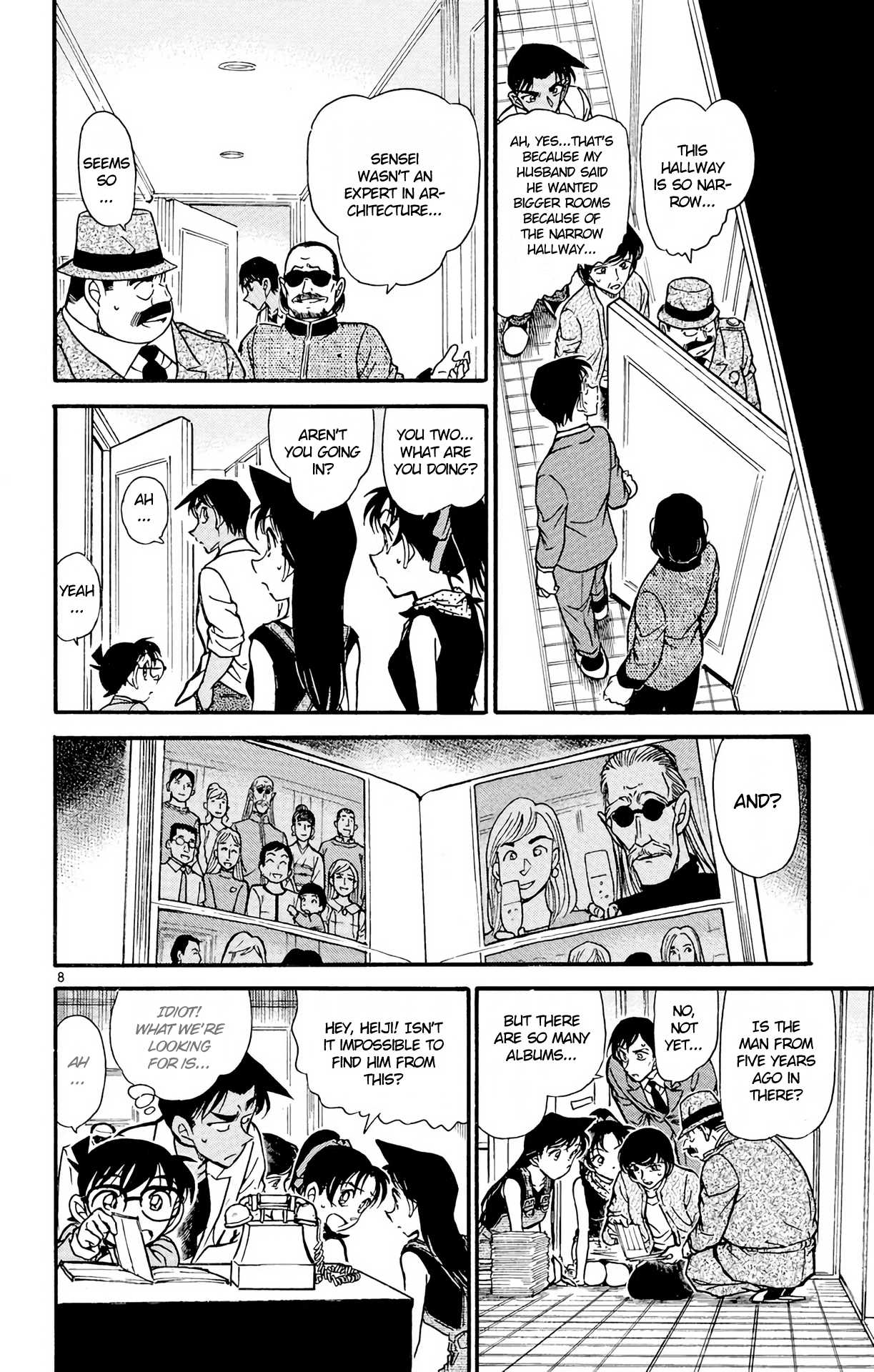 Detective Conan Chapter 489 page 9 - Chapter 489: The Magician's Mansion