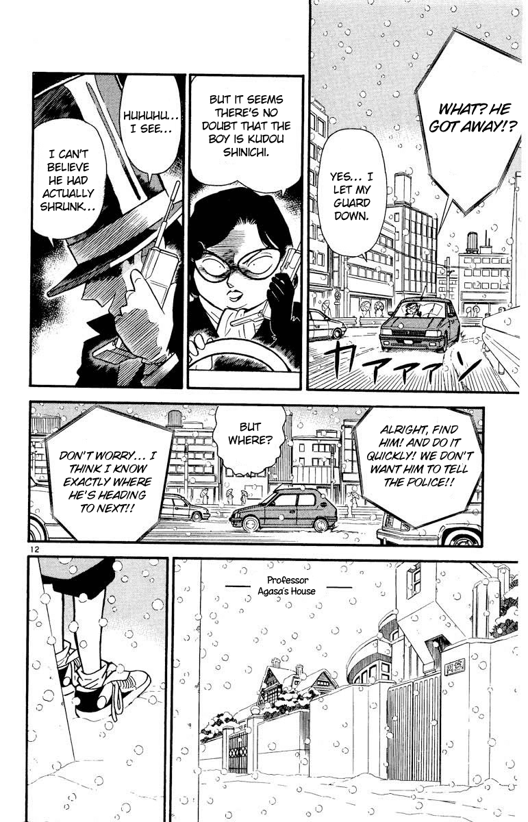 Detective Conan Chapter 49 page 13 - Chapter 49: An Unfamiliar Visitor