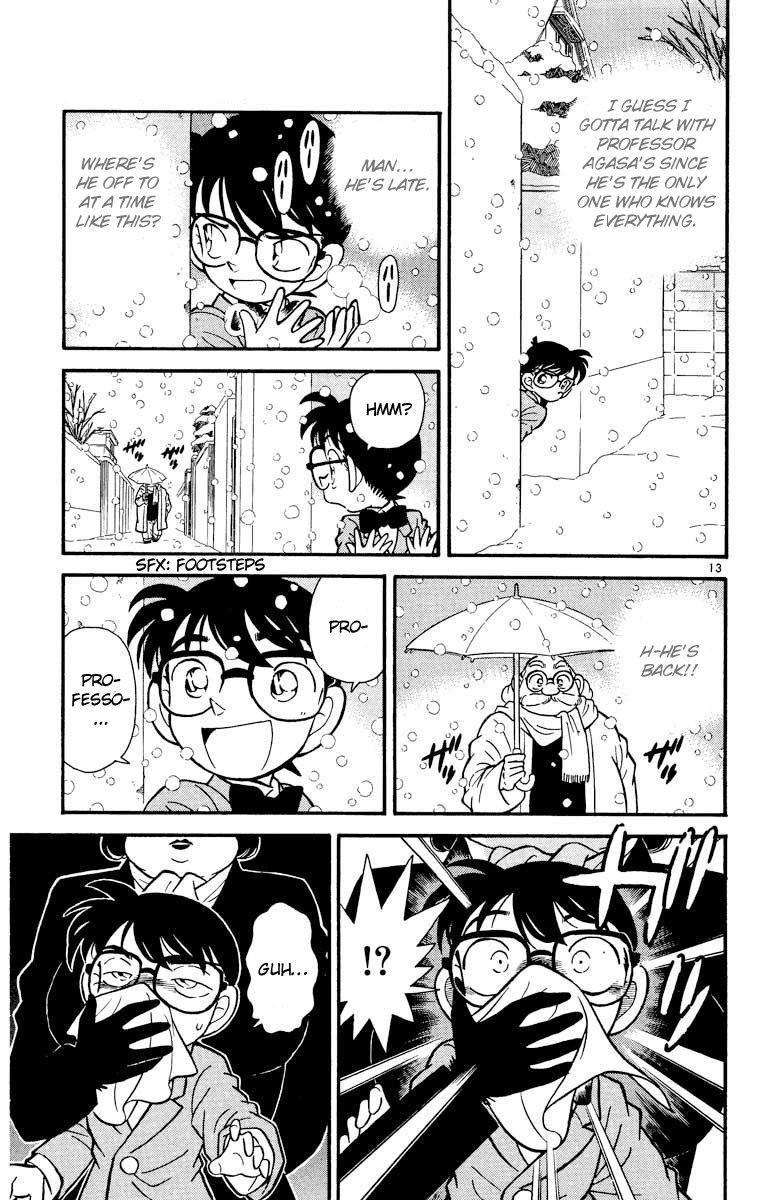 Detective Conan Chapter 49 page 14 - Chapter 49: An Unfamiliar Visitor