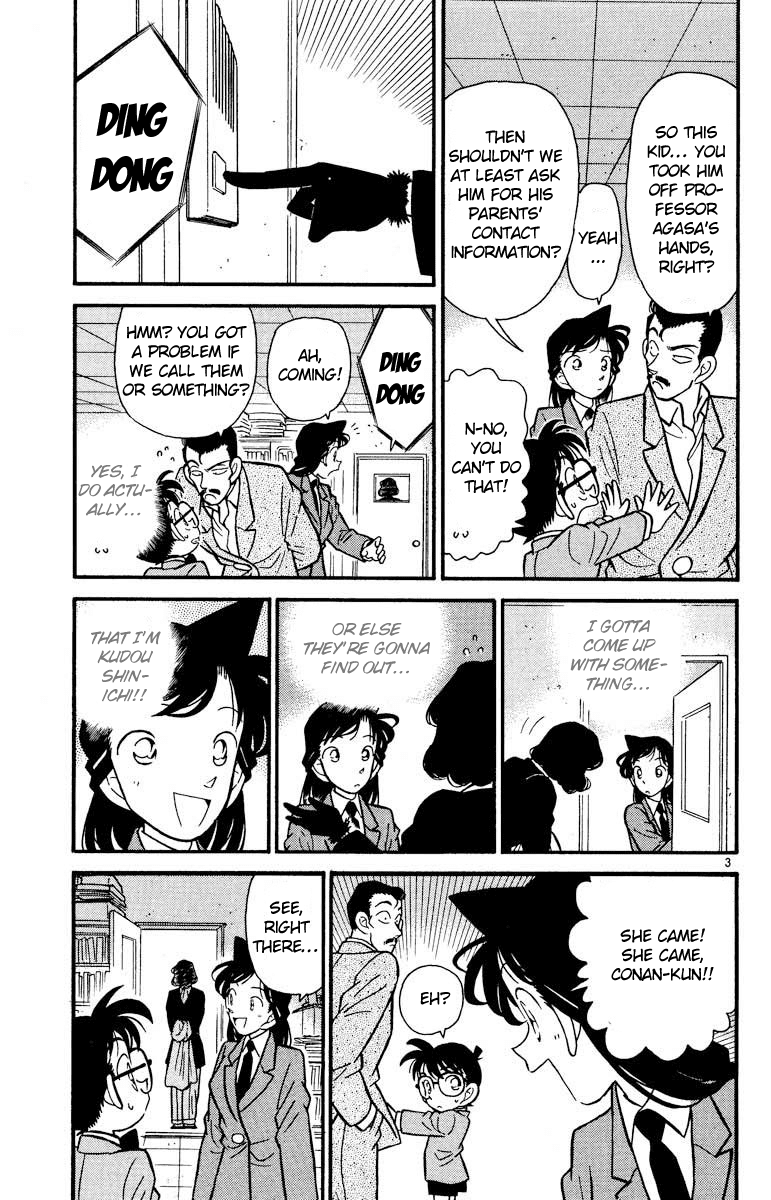 Detective Conan Chapter 49 page 4 - Chapter 49: An Unfamiliar Visitor