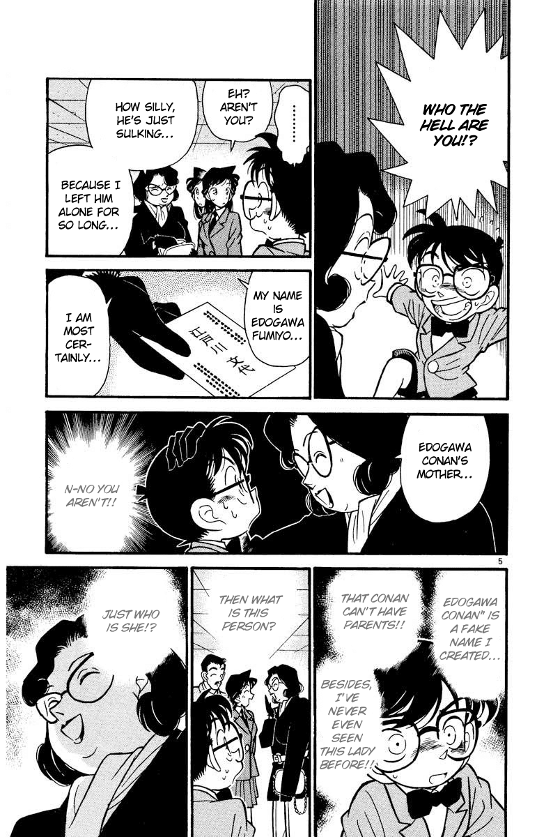 Detective Conan Chapter 49 page 6 - Chapter 49: An Unfamiliar Visitor