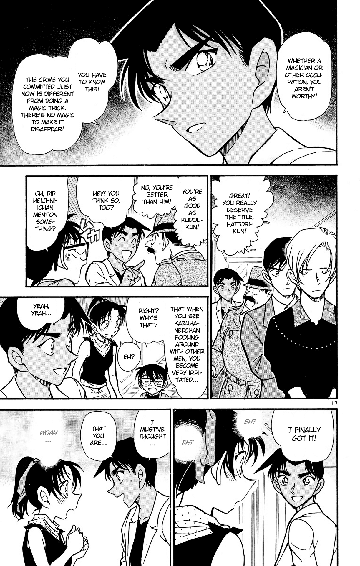 Detective Conan Chapter 490 page 18 - Chapter 490: Disqualified Magician