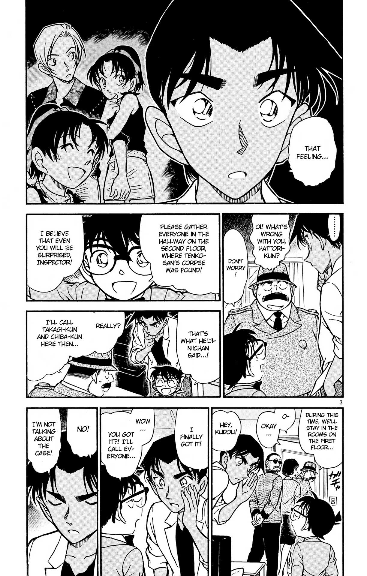 Detective Conan Chapter 490 page 4 - Chapter 490: Disqualified Magician