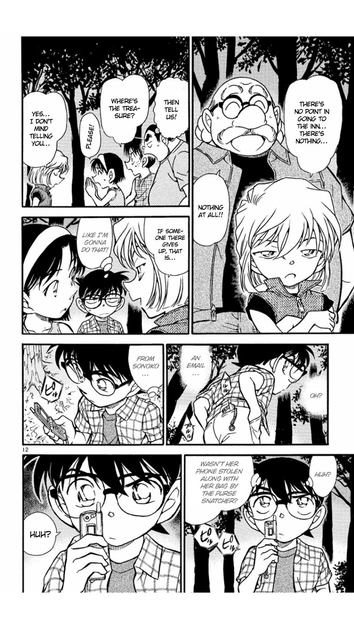 Detective Conan Chapter 492 page 13 - Chapter 492: Lie Down & Wash Your Face!