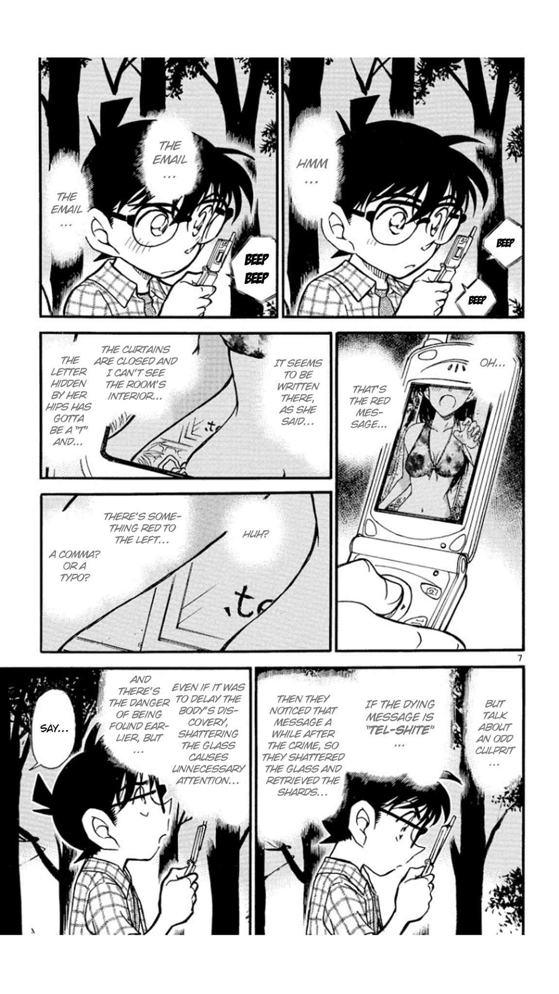 Detective Conan Chapter 492 page 8 - Chapter 492: Lie Down & Wash Your Face!