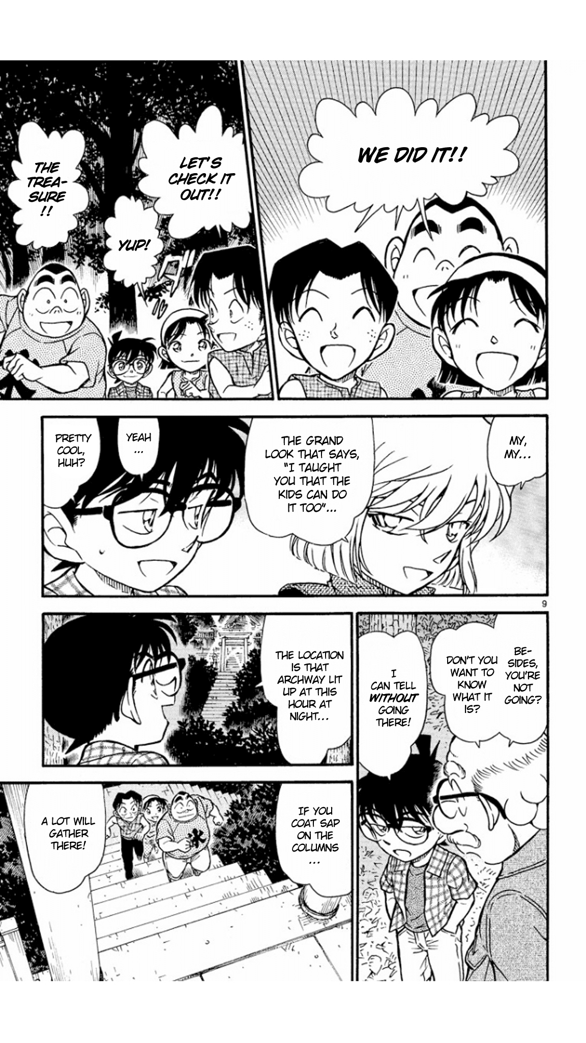 Detective Conan Chapter 493 page 10 - Chapter 493: Perfect Decryption