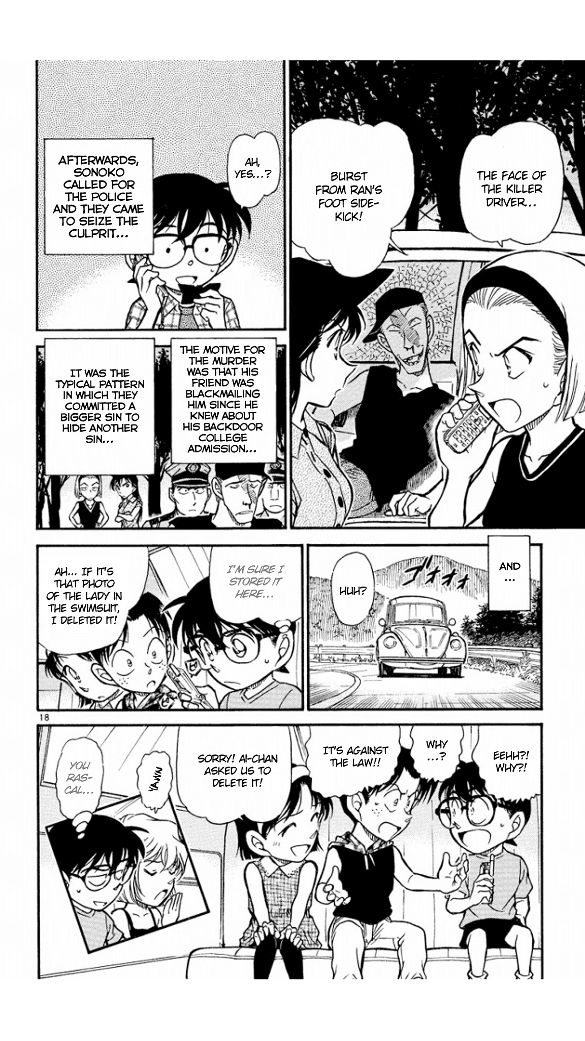 Detective Conan Chapter 493 page 19 - Chapter 493: Perfect Decryption