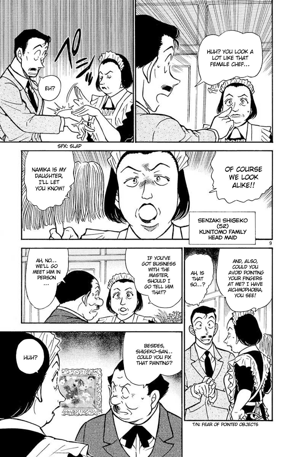 Detective Conan Chapter 494 page 10 - Chapter 494: The Mansion Where an Evil Spirit Resides