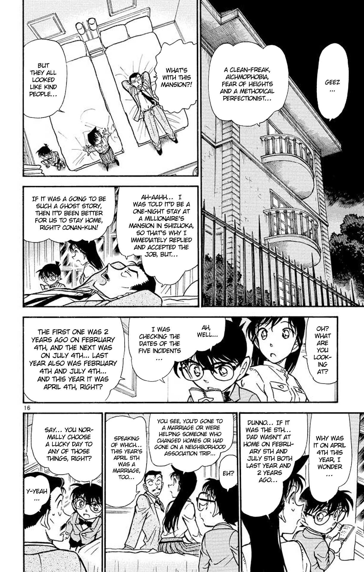 Detective Conan Chapter 494 page 17 - Chapter 494: The Mansion Where an Evil Spirit Resides