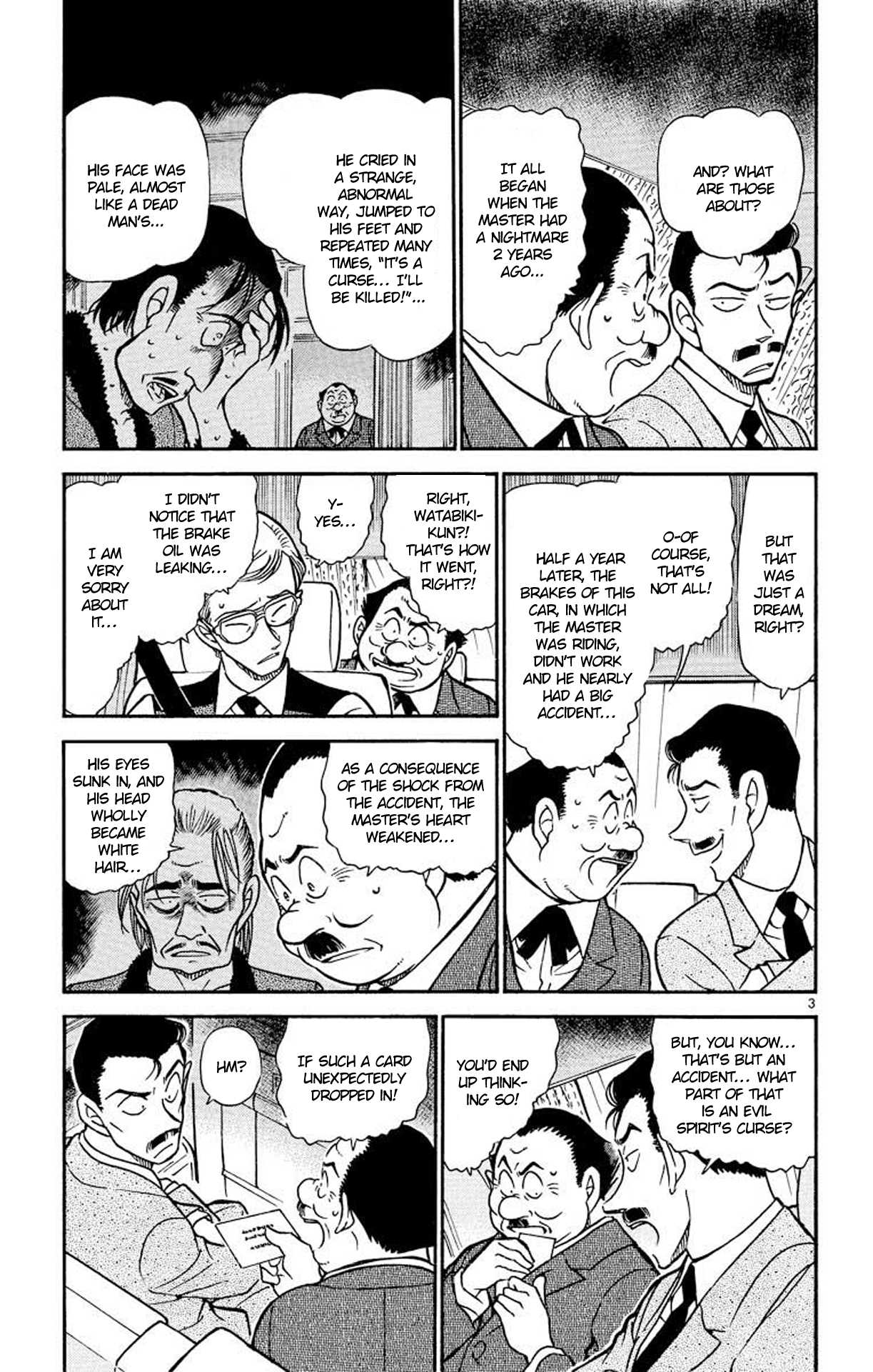 Detective Conan Chapter 494 page 4 - Chapter 494: The Mansion Where an Evil Spirit Resides