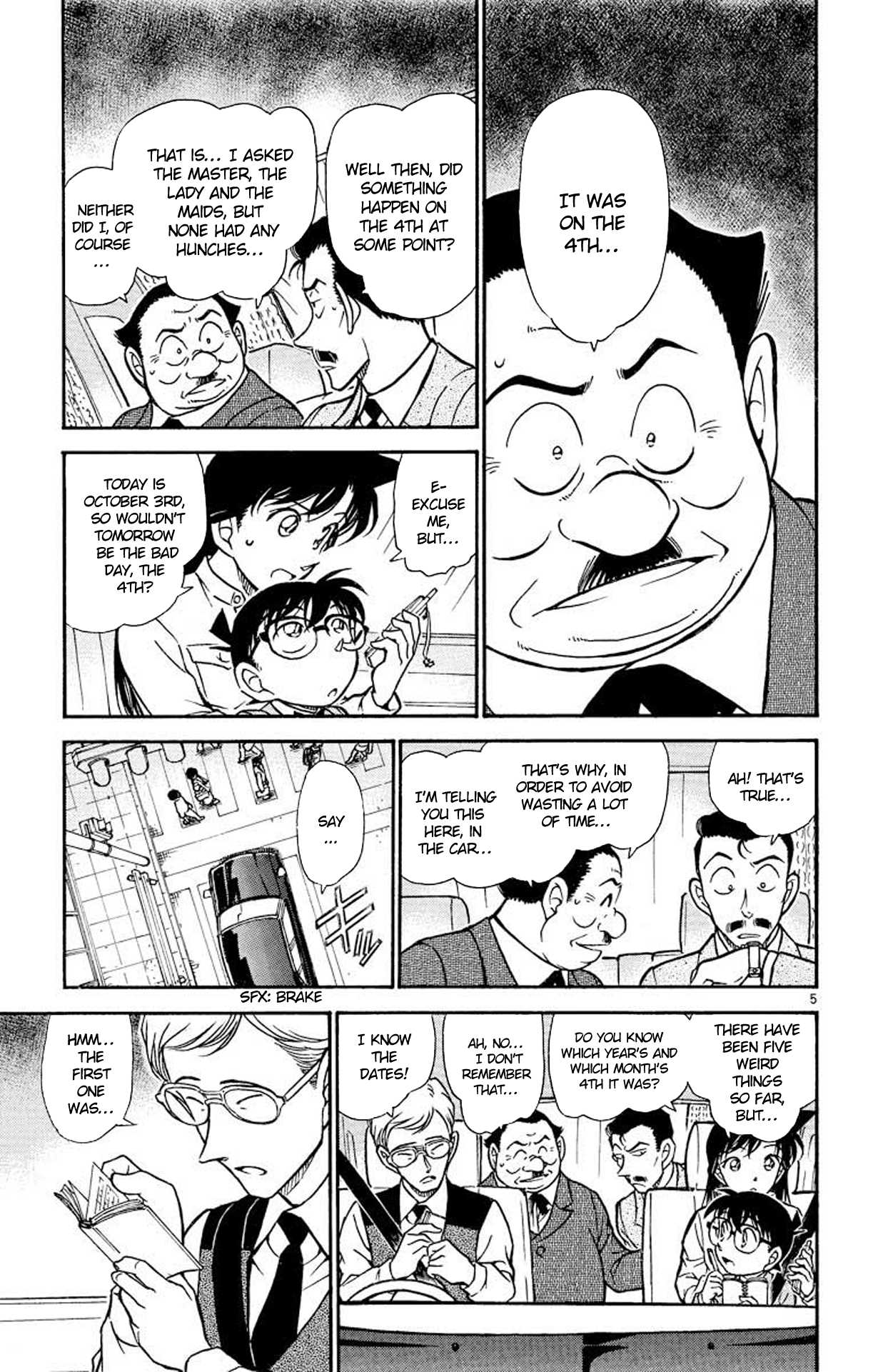 Detective Conan Chapter 494 page 6 - Chapter 494: The Mansion Where an Evil Spirit Resides