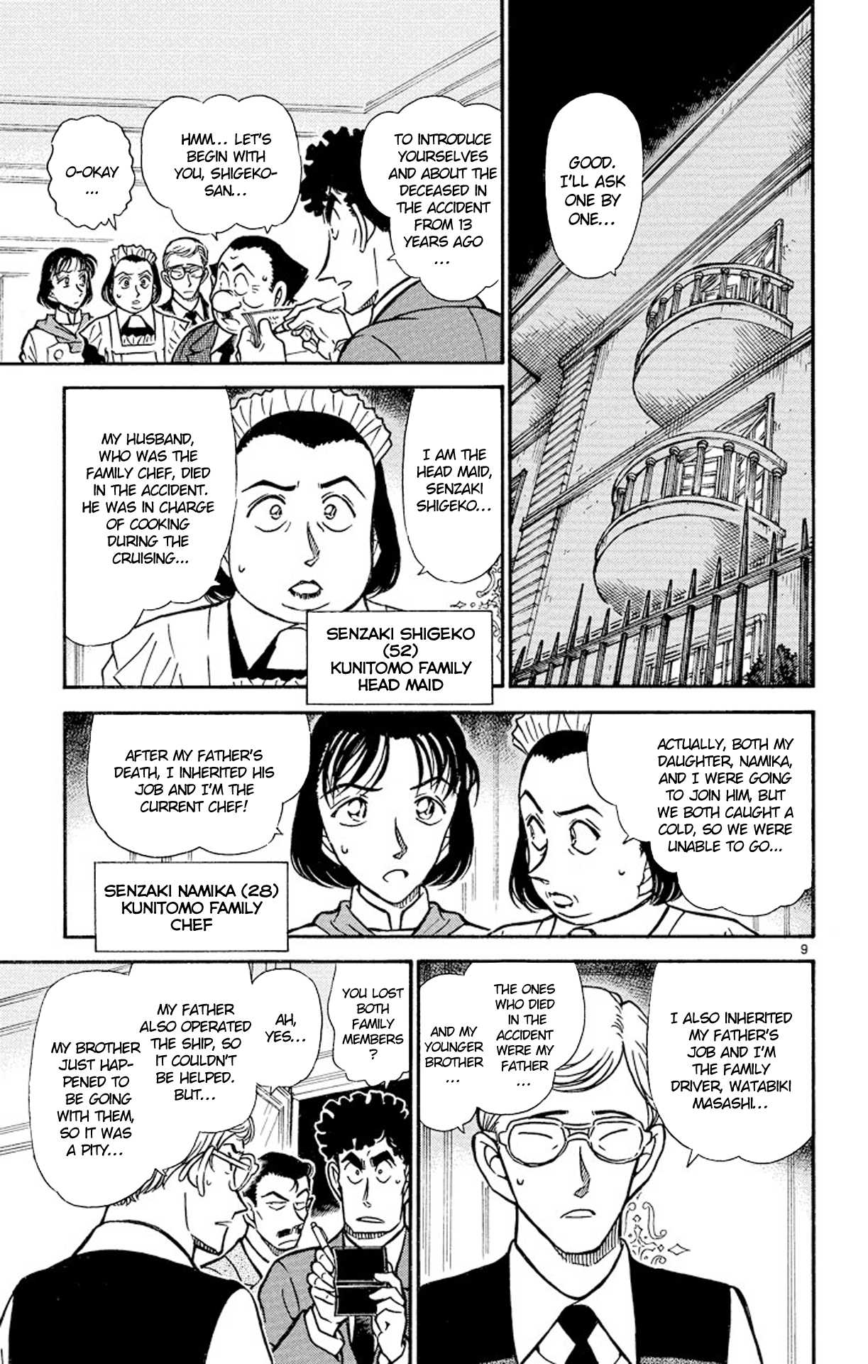 Detective Conan Chapter 495 page 10 - Chapter 495: The Demon From 13 Years Ago