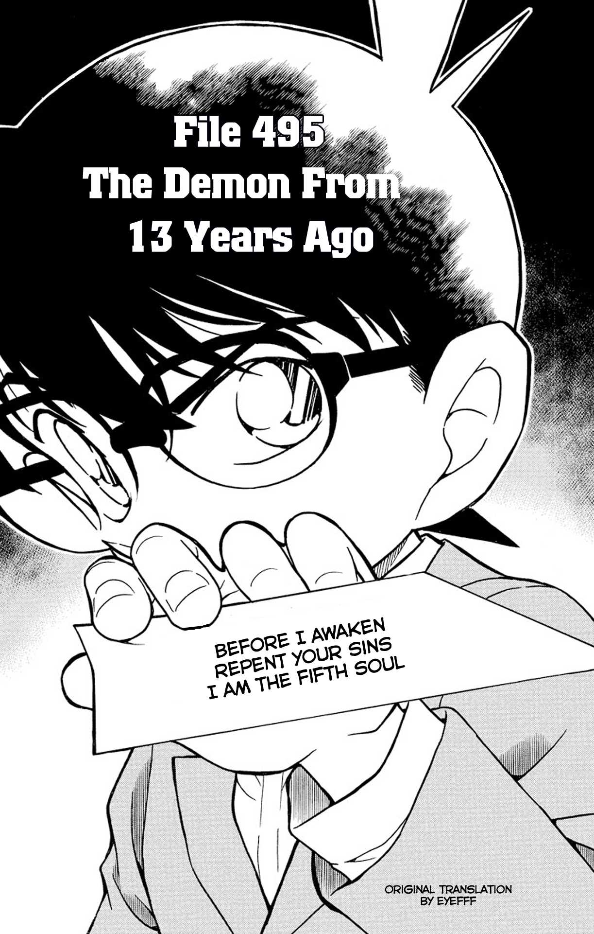 Detective Conan Chapter 495 page 2 - Chapter 495: The Demon From 13 Years Ago