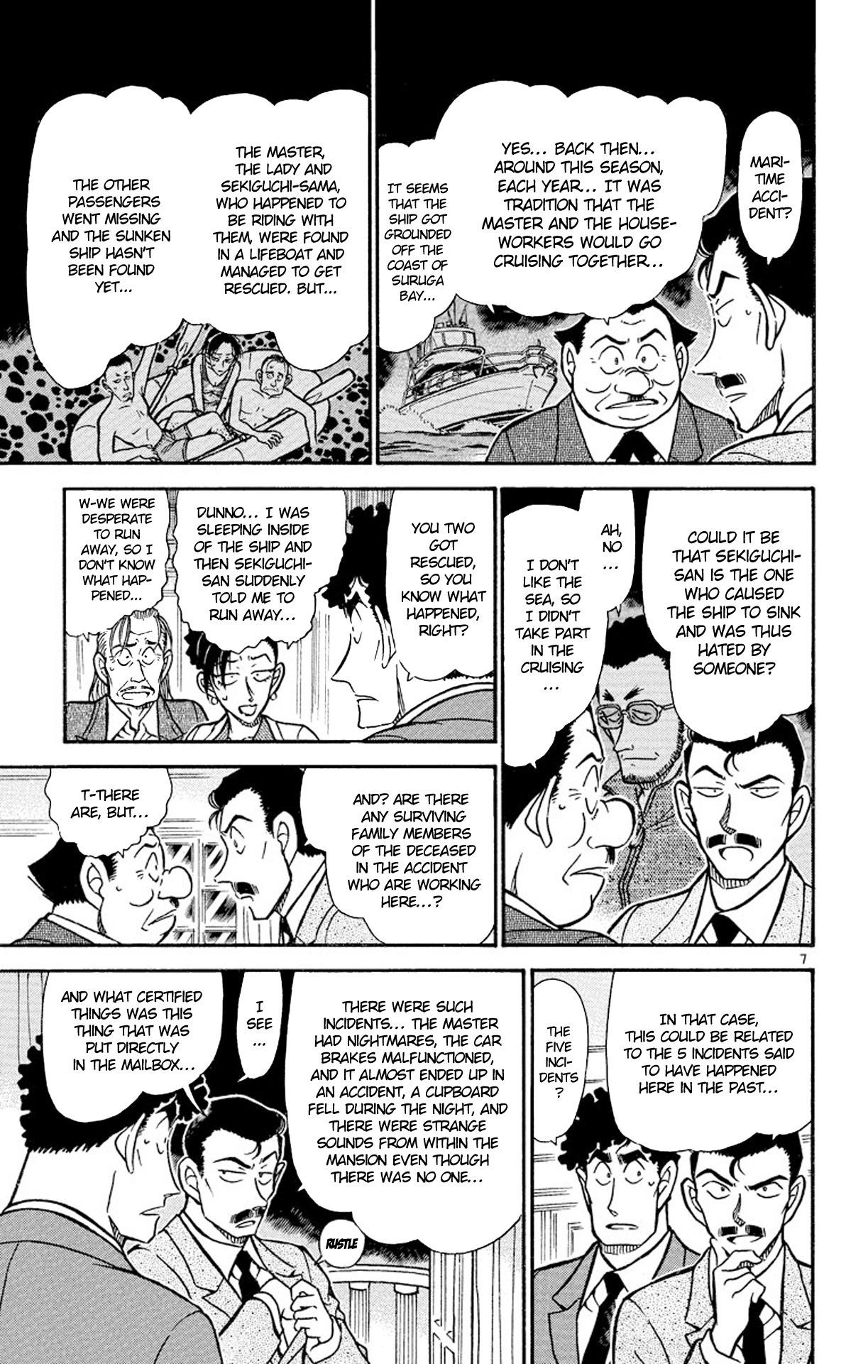 Detective Conan Chapter 495 page 8 - Chapter 495: The Demon From 13 Years Ago