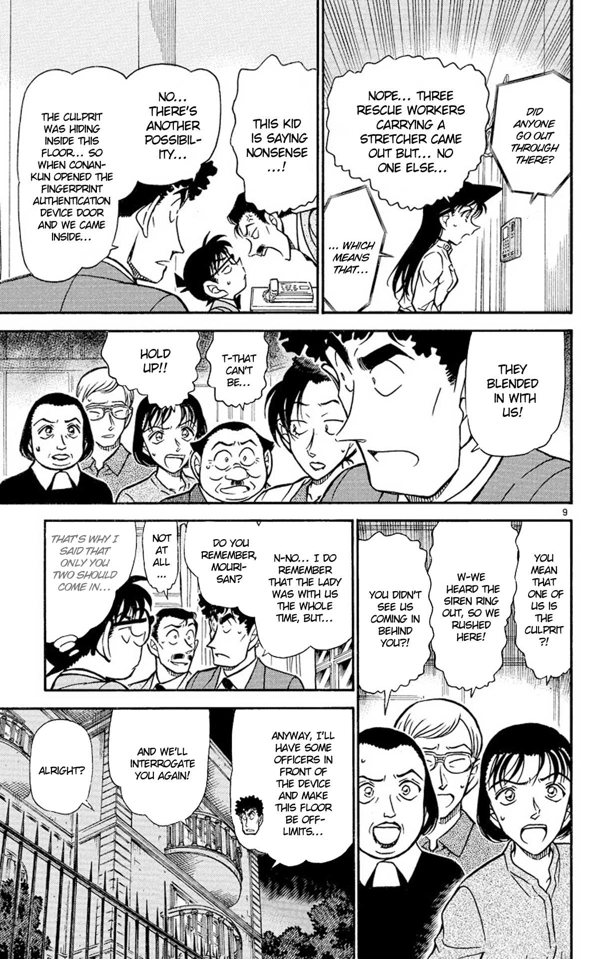 Detective Conan Chapter 496 page 10 - Chapter 496: The Resurrected Evil Spirit