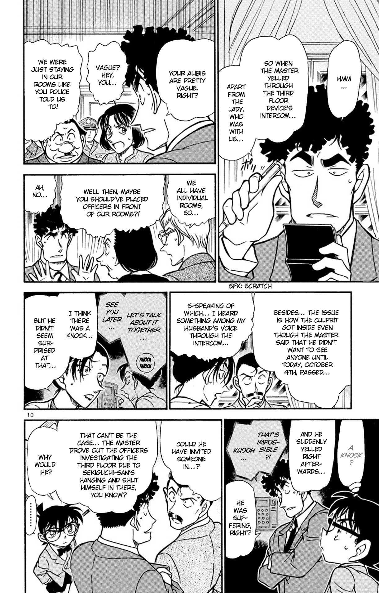 Detective Conan Chapter 496 page 11 - Chapter 496: The Resurrected Evil Spirit