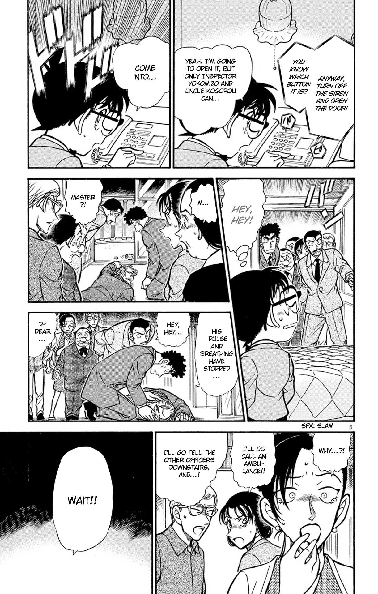 Detective Conan Chapter 496 page 6 - Chapter 496: The Resurrected Evil Spirit