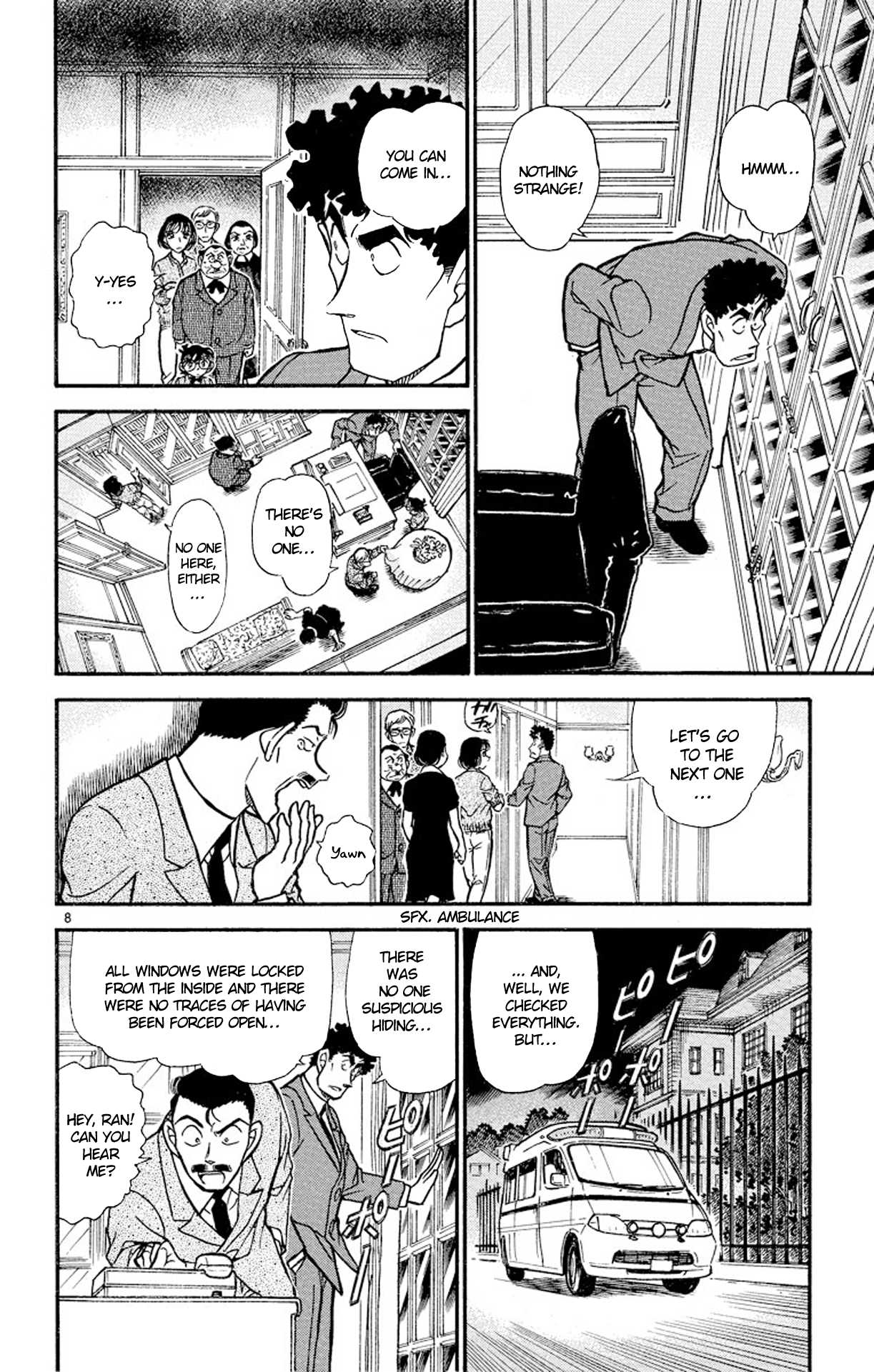 Detective Conan Chapter 496 page 9 - Chapter 496: The Resurrected Evil Spirit