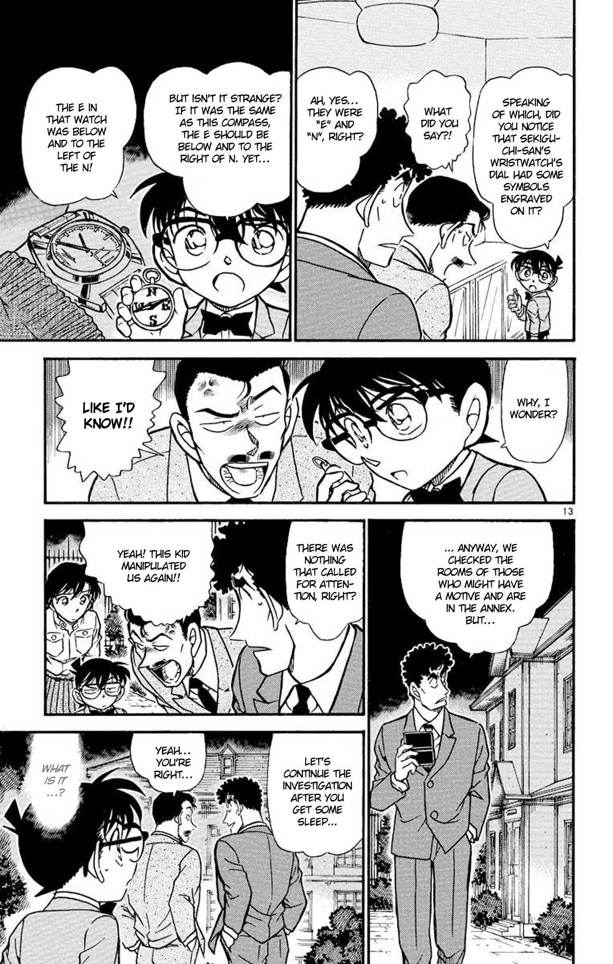 Detective Conan Chapter 497 page 14 - Chapter 497: What Was Overlooked