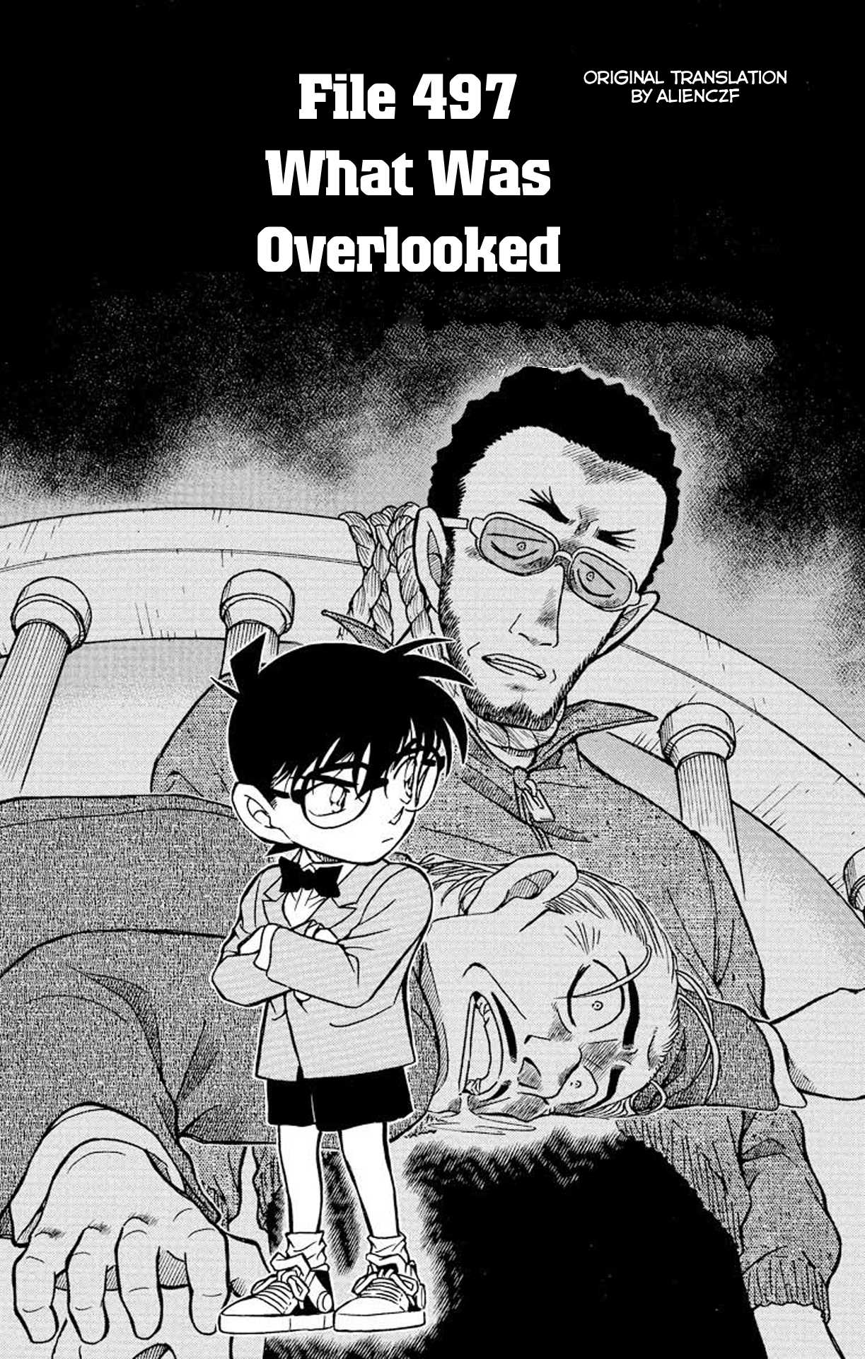 Detective Conan Chapter 497 page 2 - Chapter 497: What Was Overlooked