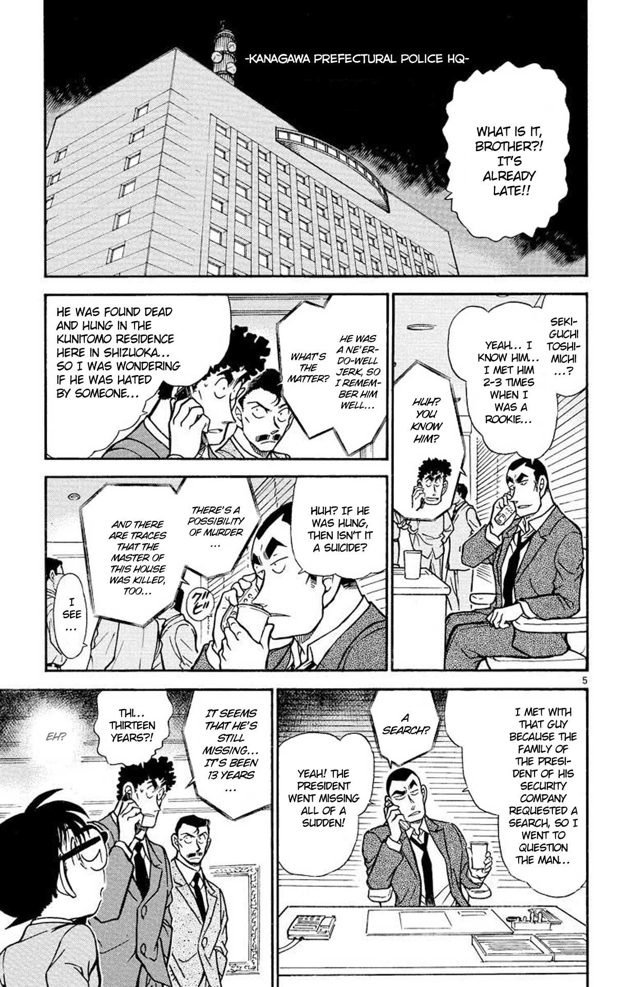 Detective Conan Chapter 497 page 6 - Chapter 497: What Was Overlooked