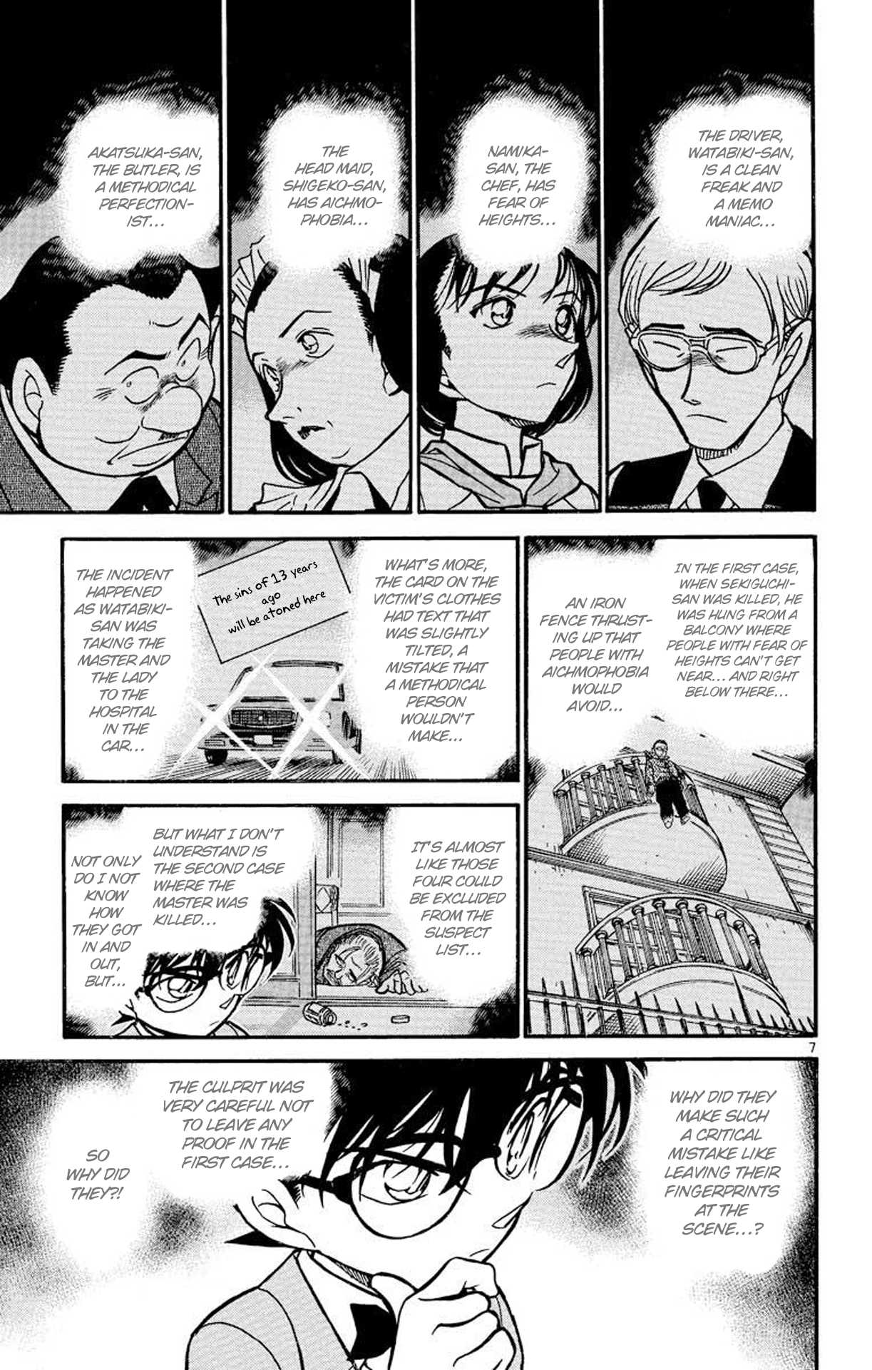 Detective Conan Chapter 497 page 8 - Chapter 497: What Was Overlooked