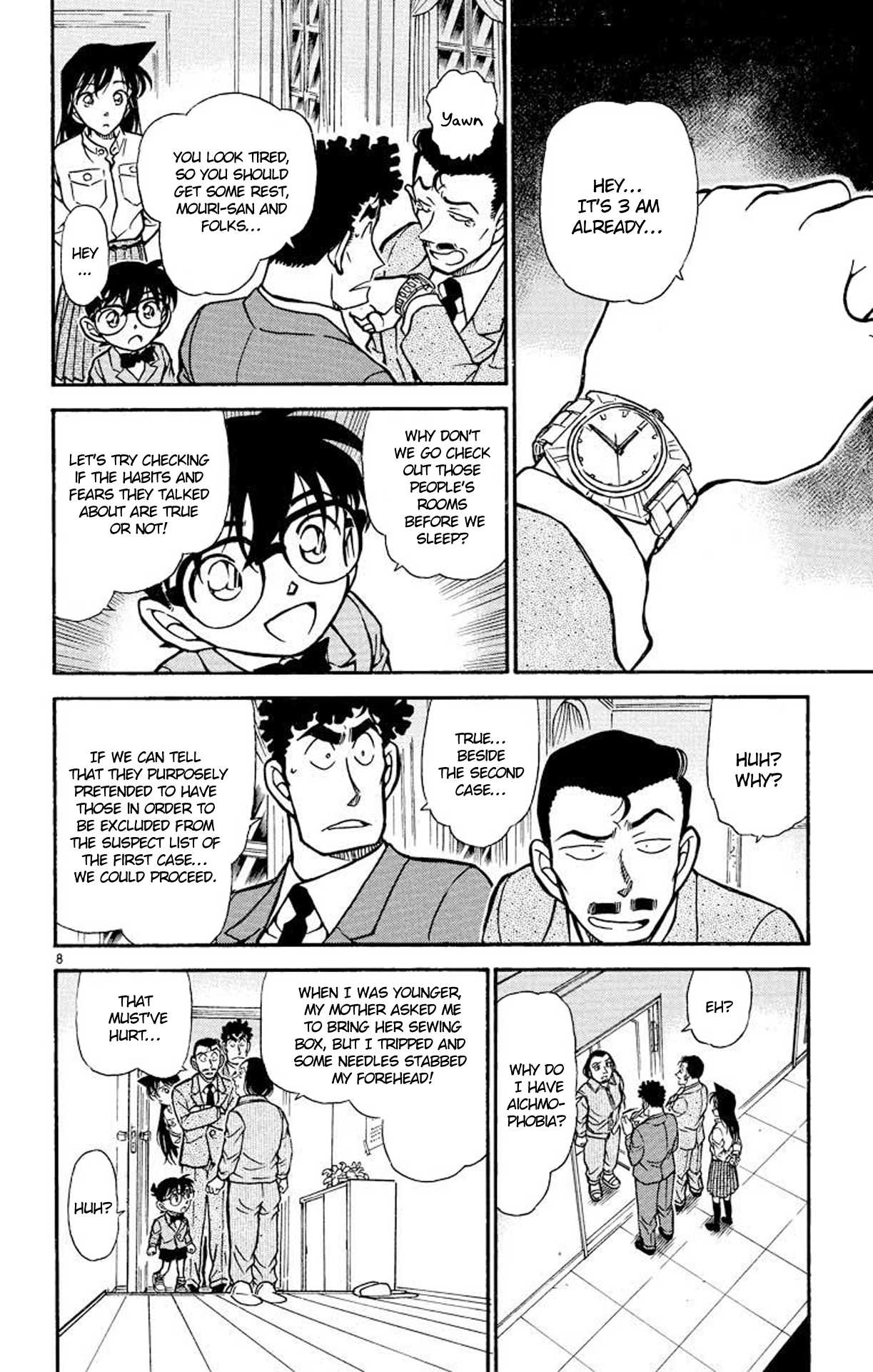 Detective Conan Chapter 497 page 9 - Chapter 497: What Was Overlooked