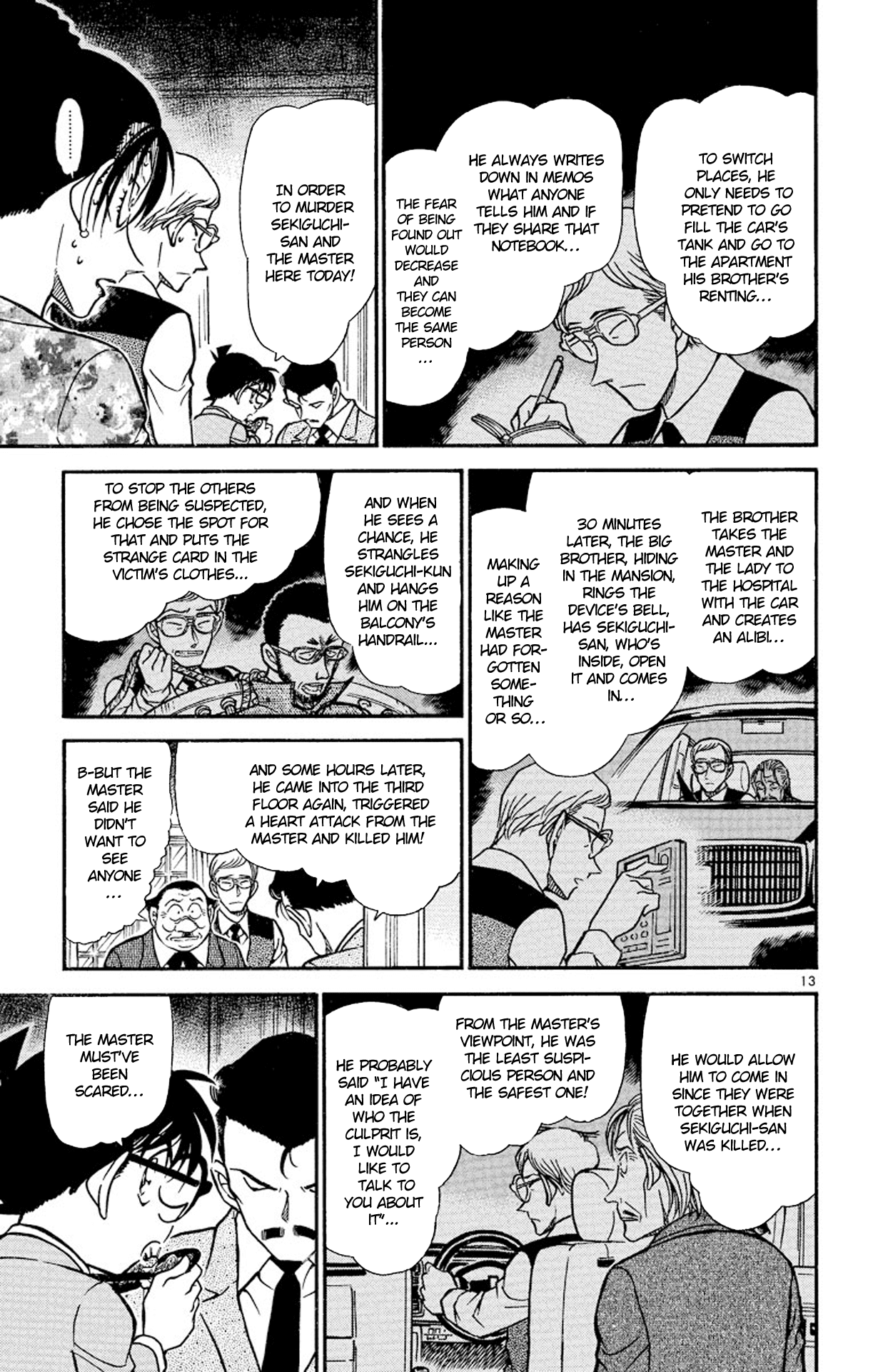 Detective Conan Chapter 498 page 14 - Chapter 498: The Shock of the 13th Year