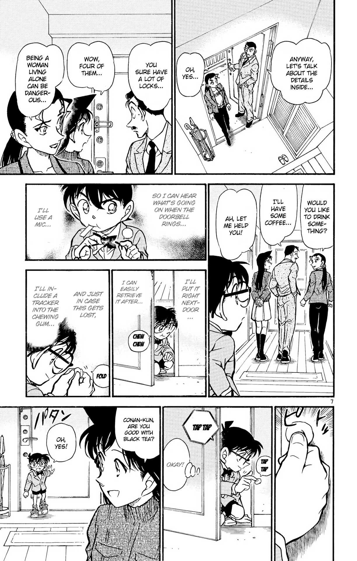 Detective Conan Chapter 499 page 8 - Chapter 499: Ding Dong Dash