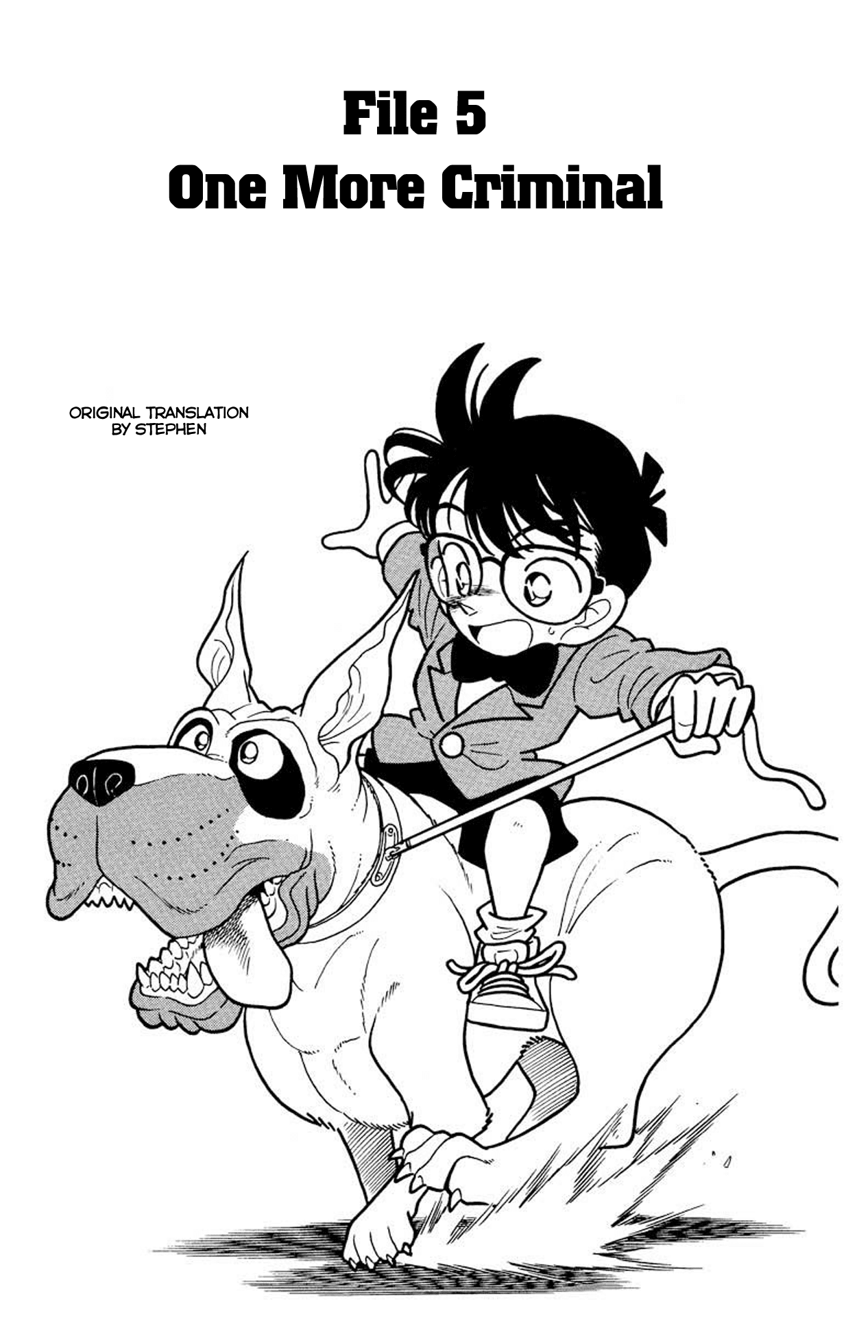 Detective Conan Chapter 5 page 2 - Chapter 5: One More Criminal