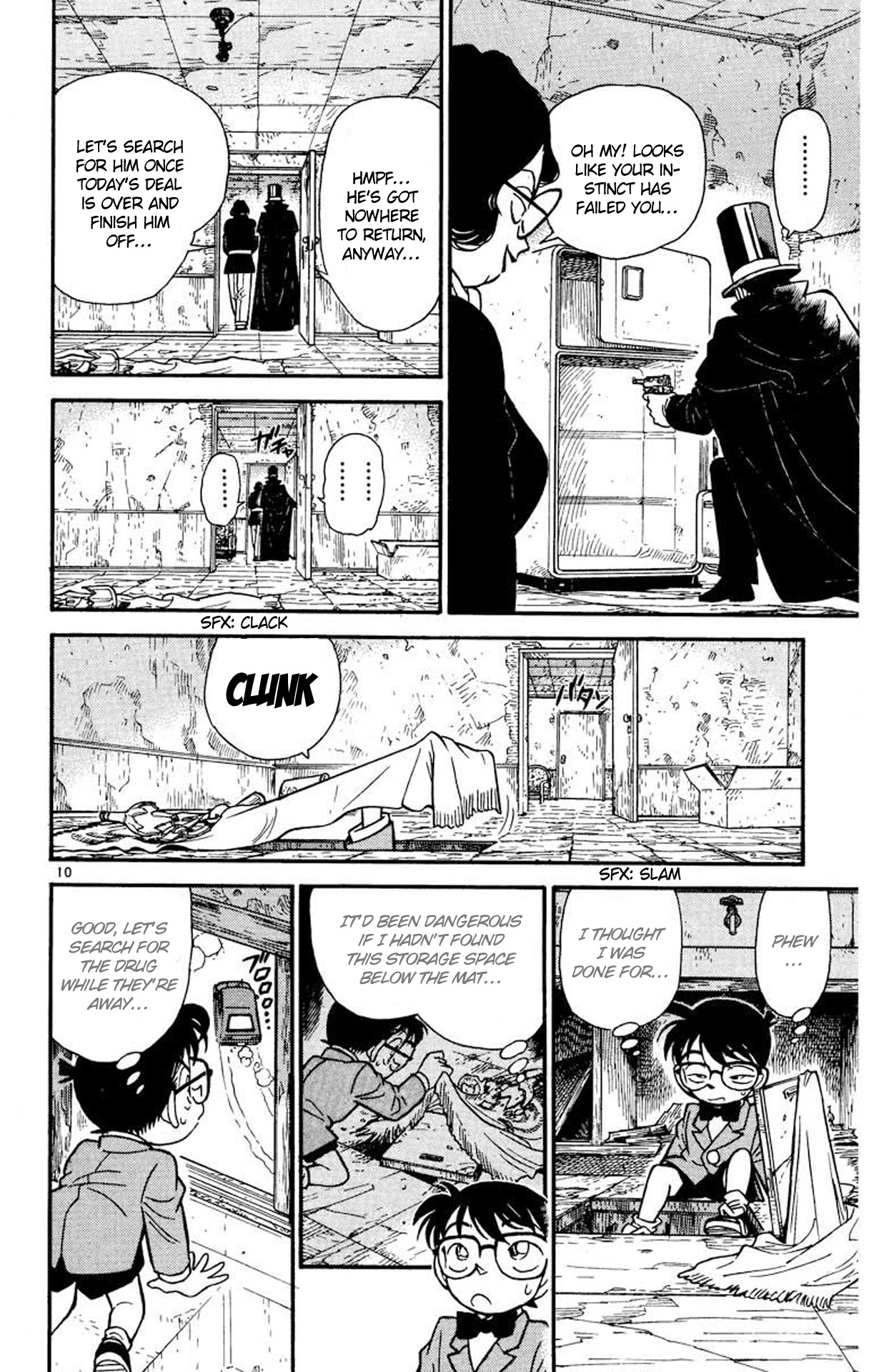 Detective Conan Chapter 50 page 11 - Chapter 50: Escape & Pursuit