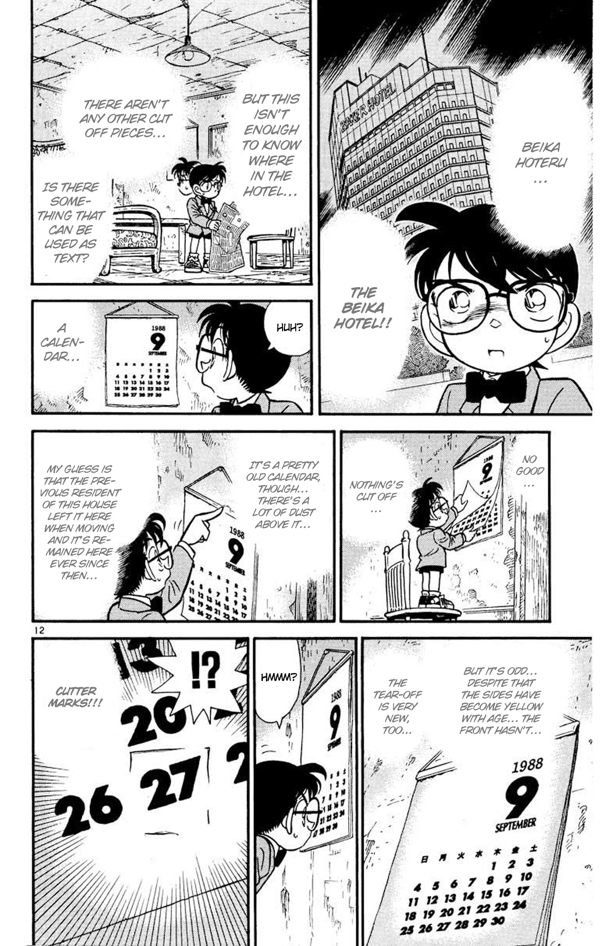 Detective Conan Chapter 50 page 13 - Chapter 50: Escape & Pursuit