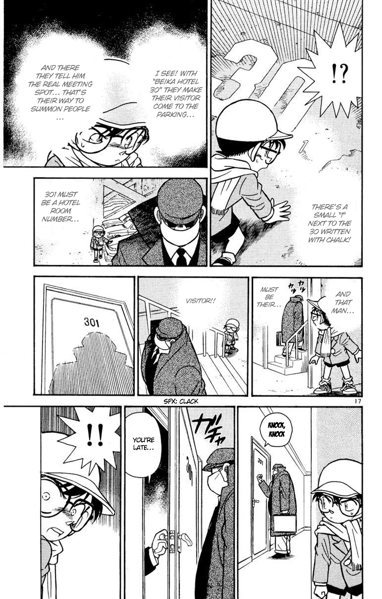 Detective Conan Chapter 50 page 18 - Chapter 50: Escape & Pursuit