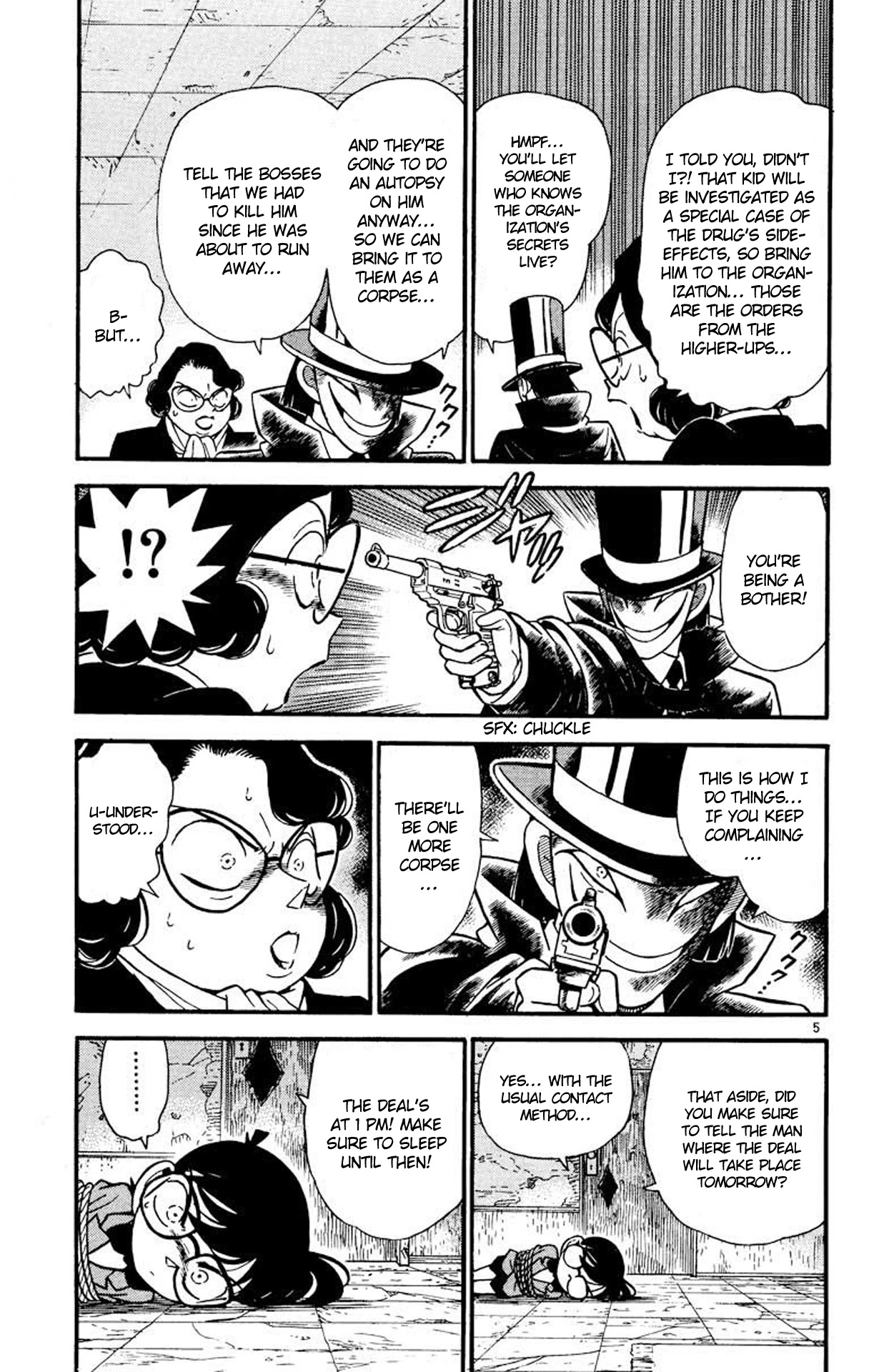 Detective Conan Chapter 50 page 6 - Chapter 50: Escape & Pursuit