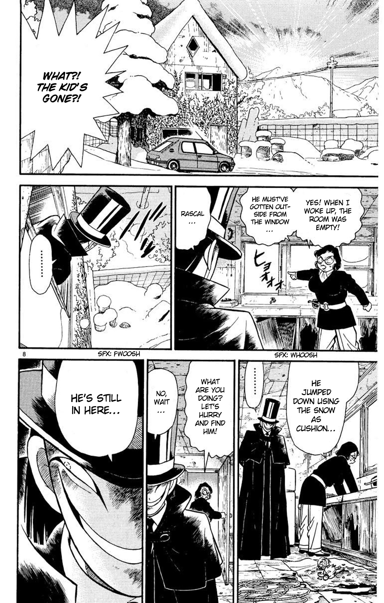 Detective Conan Chapter 50 page 9 - Chapter 50: Escape & Pursuit